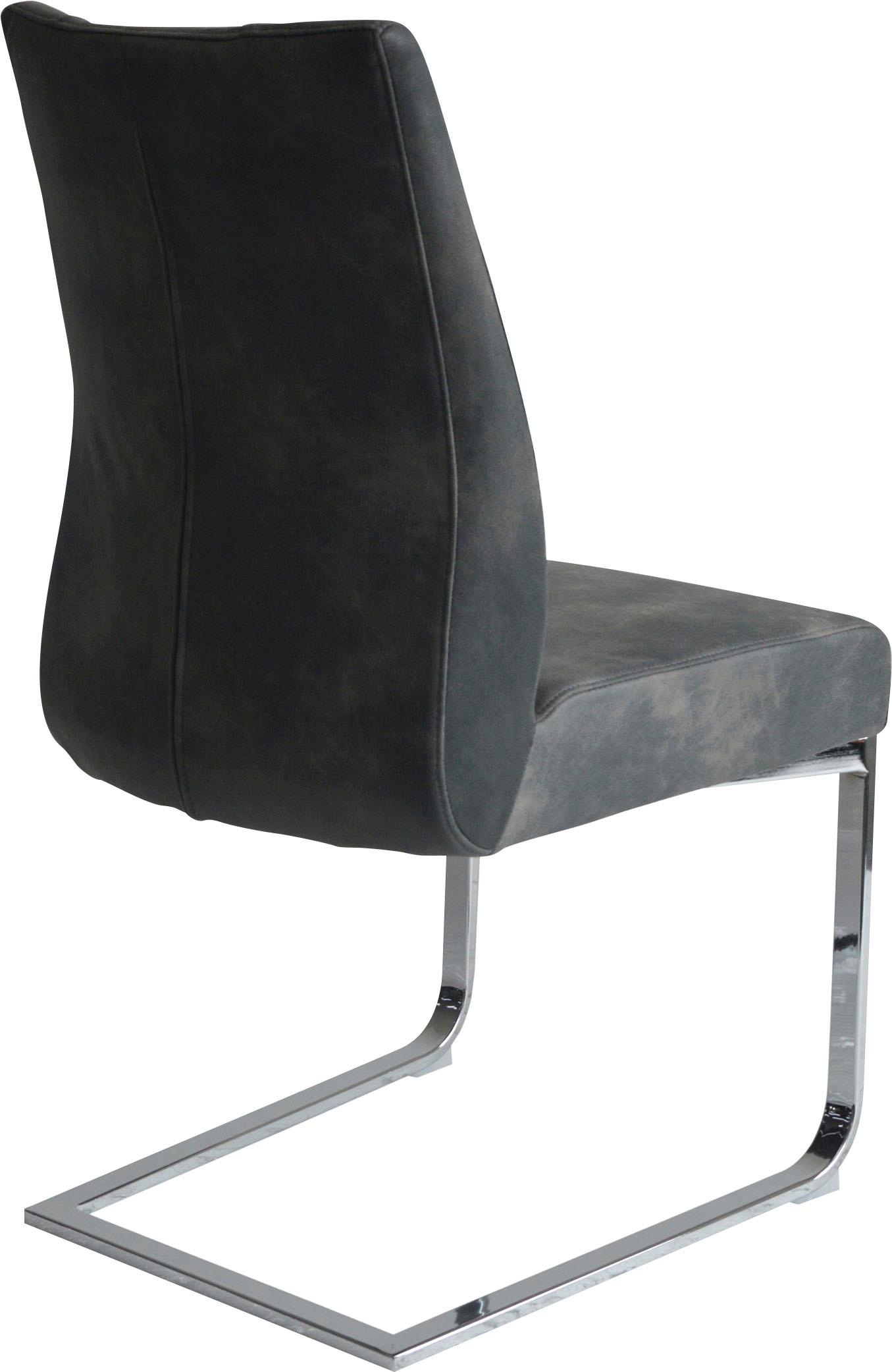 Homexperts Esszimmerstuhl »Maria«, (Set), 2 St., Microfaser VINTAGE, Bezug in Microfaser-Vintage, Belastbarkeit bis 150 kg