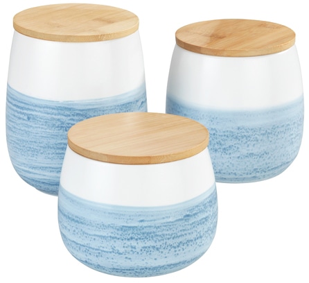 WENKO Vorratsdose »Modell Mala« 1 Stk. tlg. Aufbewahrungsdose für Vorräte mit Aquarell-Dekor, luftdichter Deckel