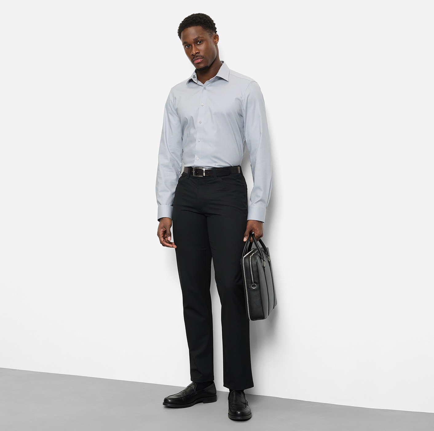 OLYMP Langarmhemd »Level Five« Businesshemd, body fit, New York Kentkragen