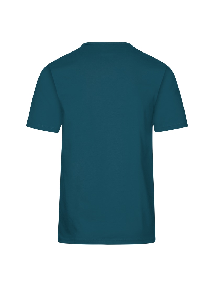Trigema T-Shirt »TRIGEMA T-Shirt mit Knopfleiste DELUXE Baumwolle«, (1 tlg.)