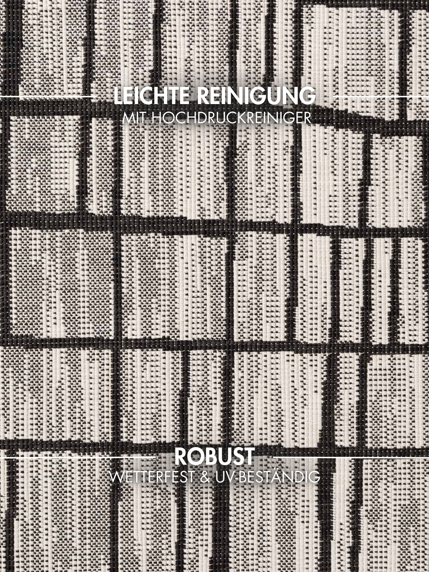 Ted Baker Teppich »Crouch« rund 8 mm Höhe Designteppich, Wetterfest, Pflegeleicht, Modern, Wohnzimmer, Terrasse