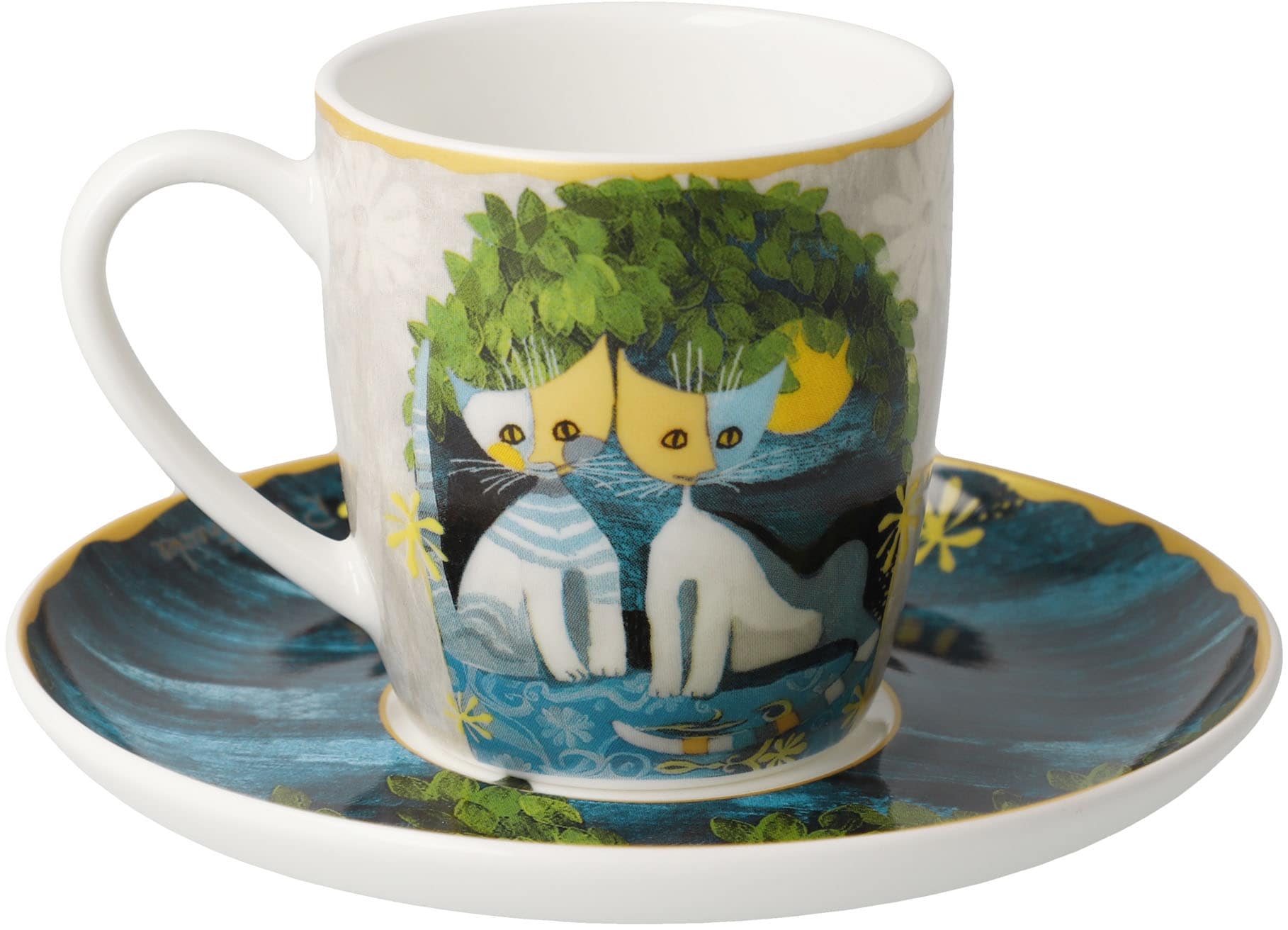 Goebel Tasse »Espressotasse R. Wachtmeister -Al chiaro di luna«