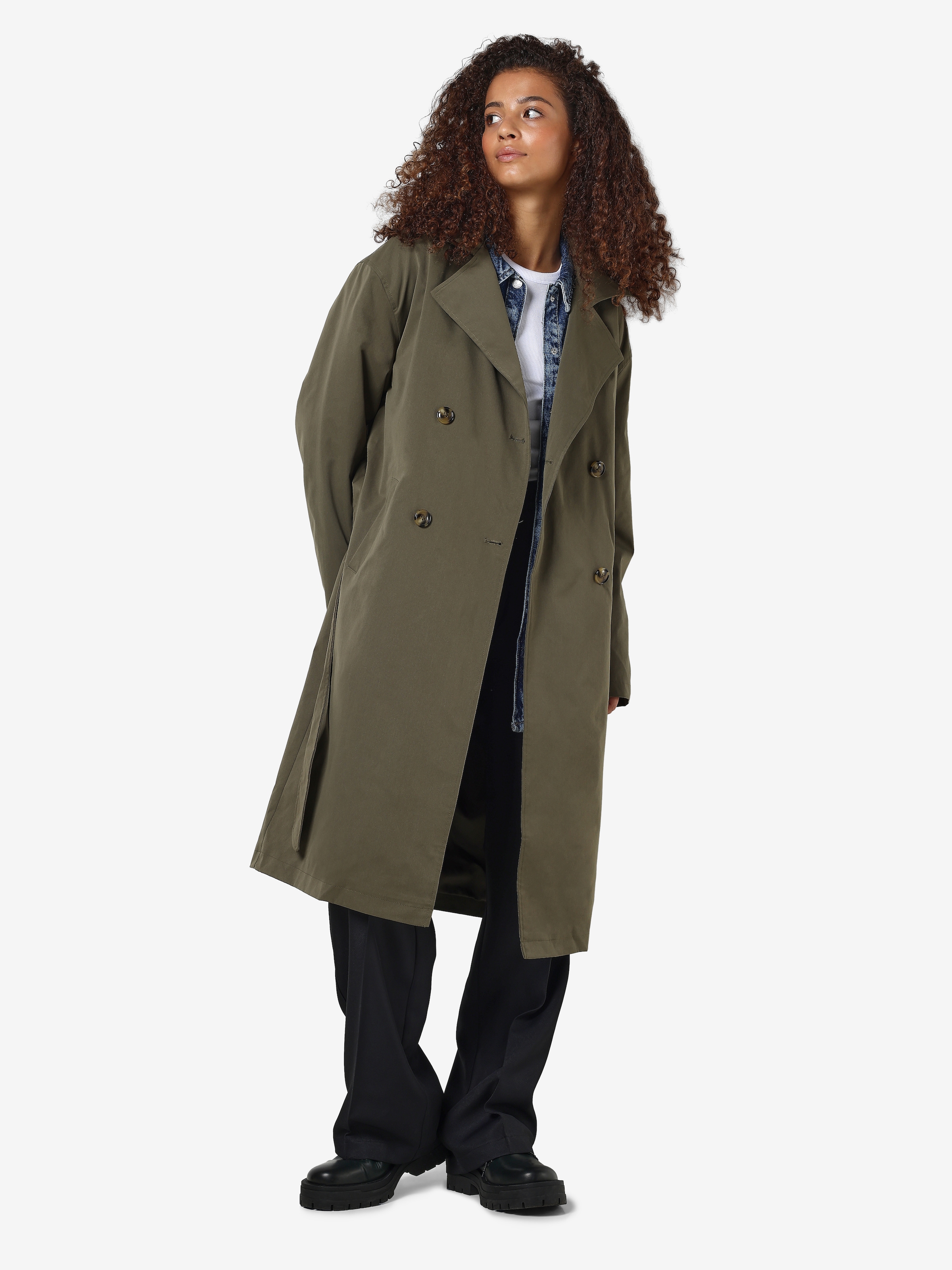 Noisy may Trenchcoat »NMMANYA L/S TRENCHCOAT NOOS«