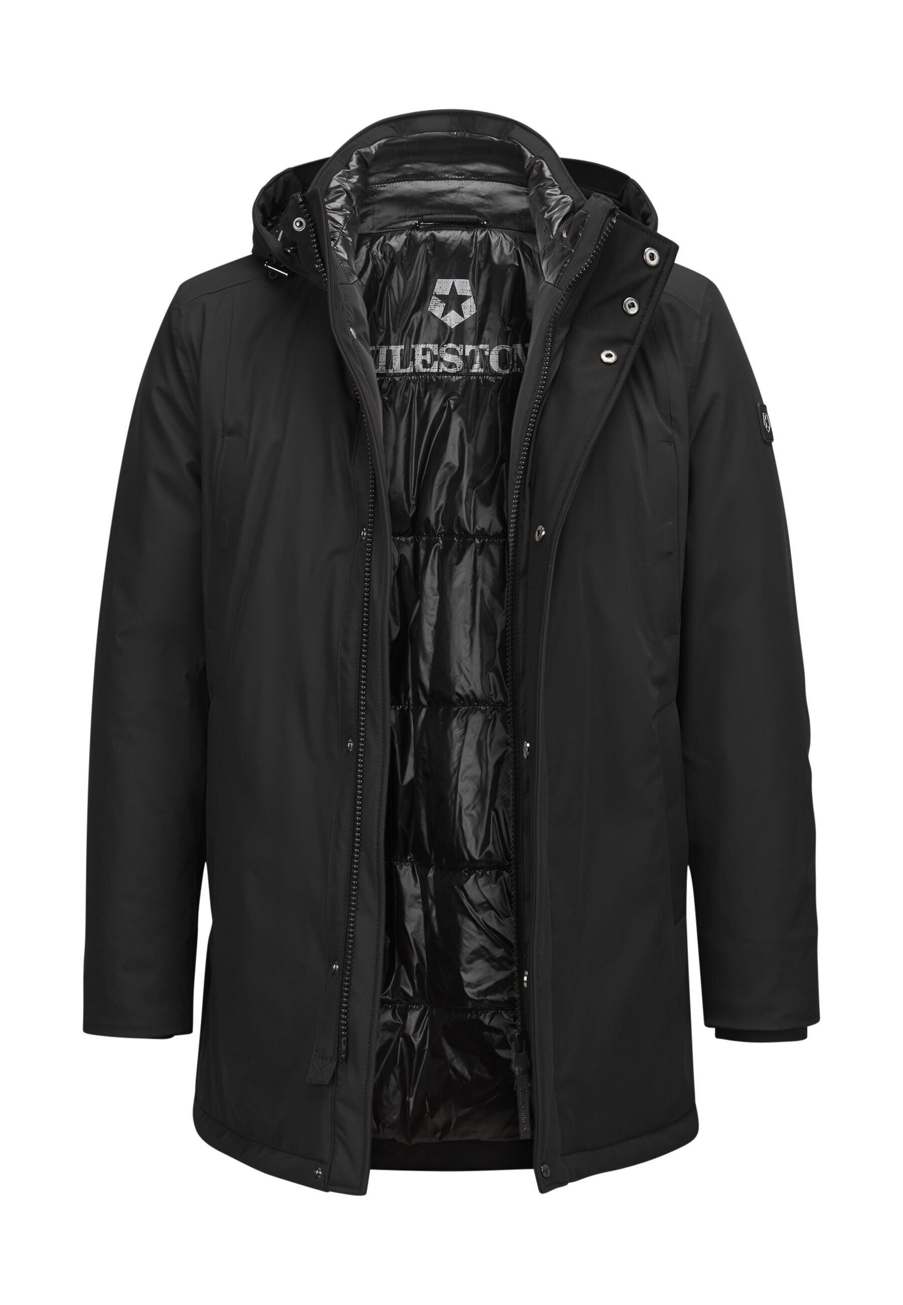 Milestone Winterjacke »MSRichmond« mit Kapuze mit leicht taillierter Passform