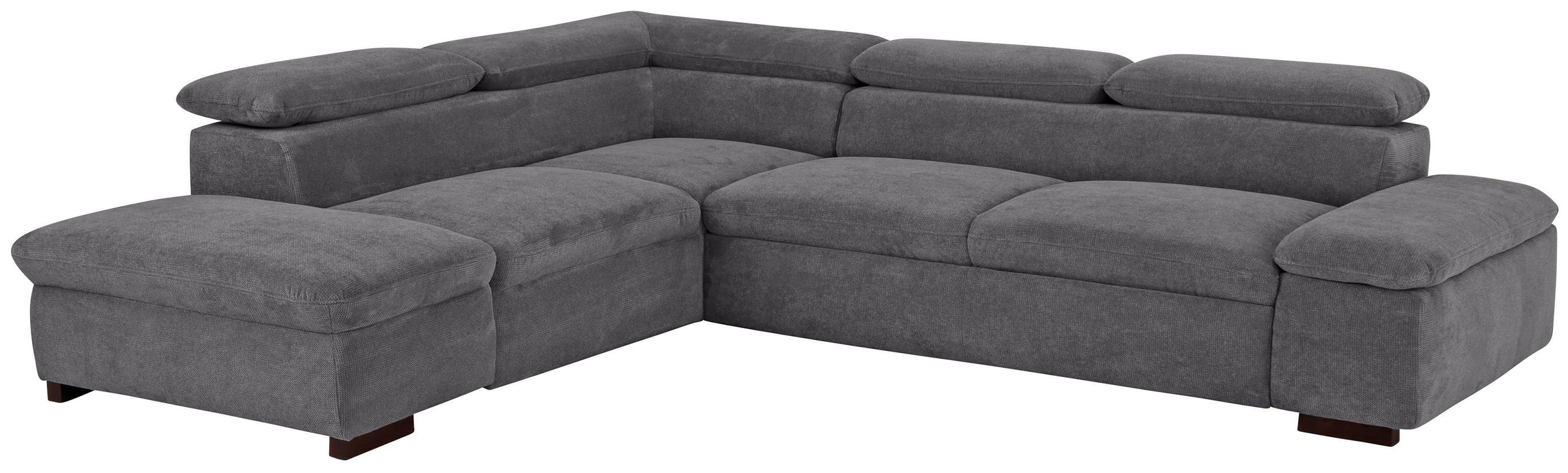 Home affaire Ecksofa »Alberto L-Form«, mit Kopfteilverstellung, wahlweise mit Bettfunktion