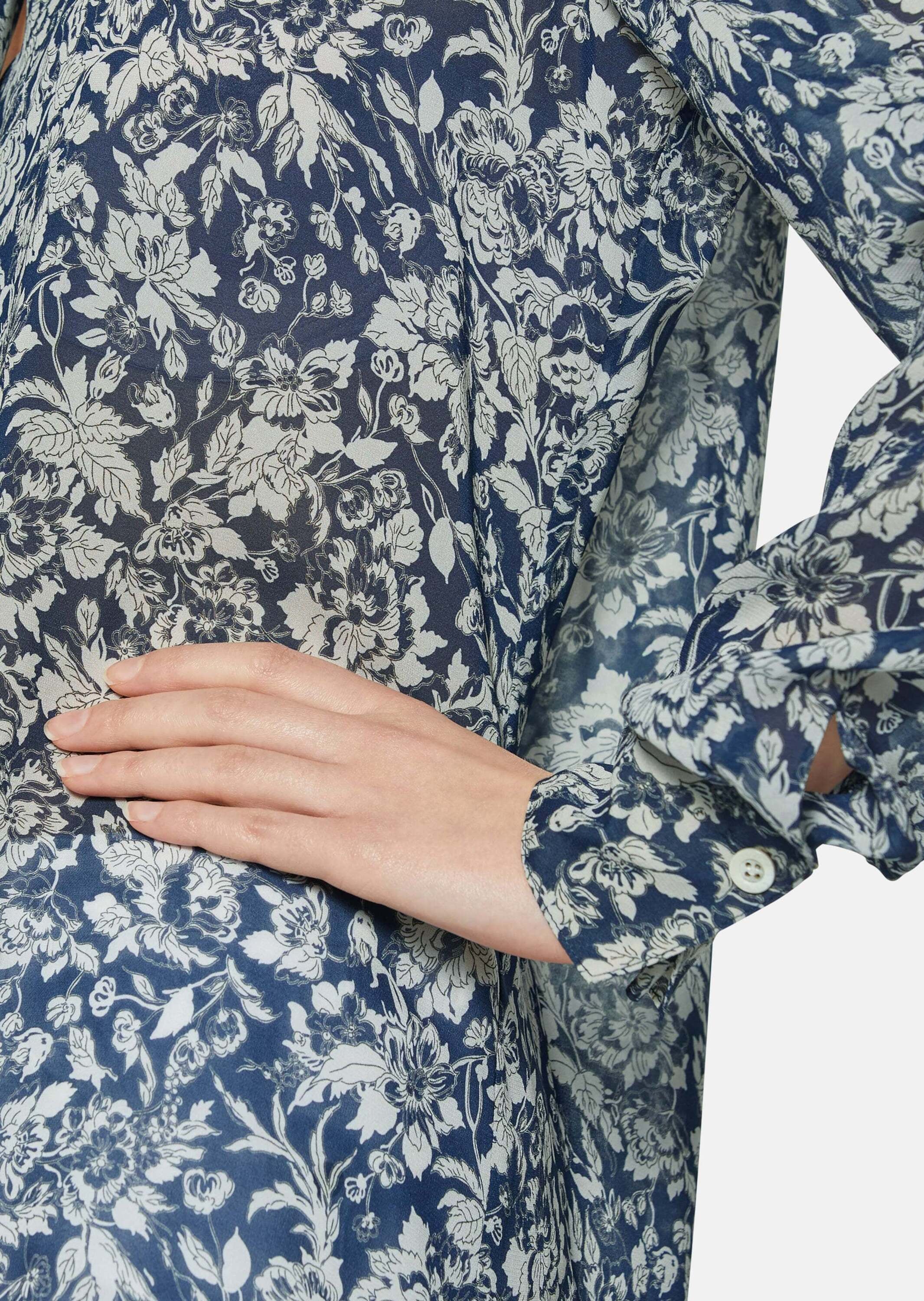 MADELEINE Hemdbluse »Bluse Hemdbluse mit trendstarkem Unikat-Print«