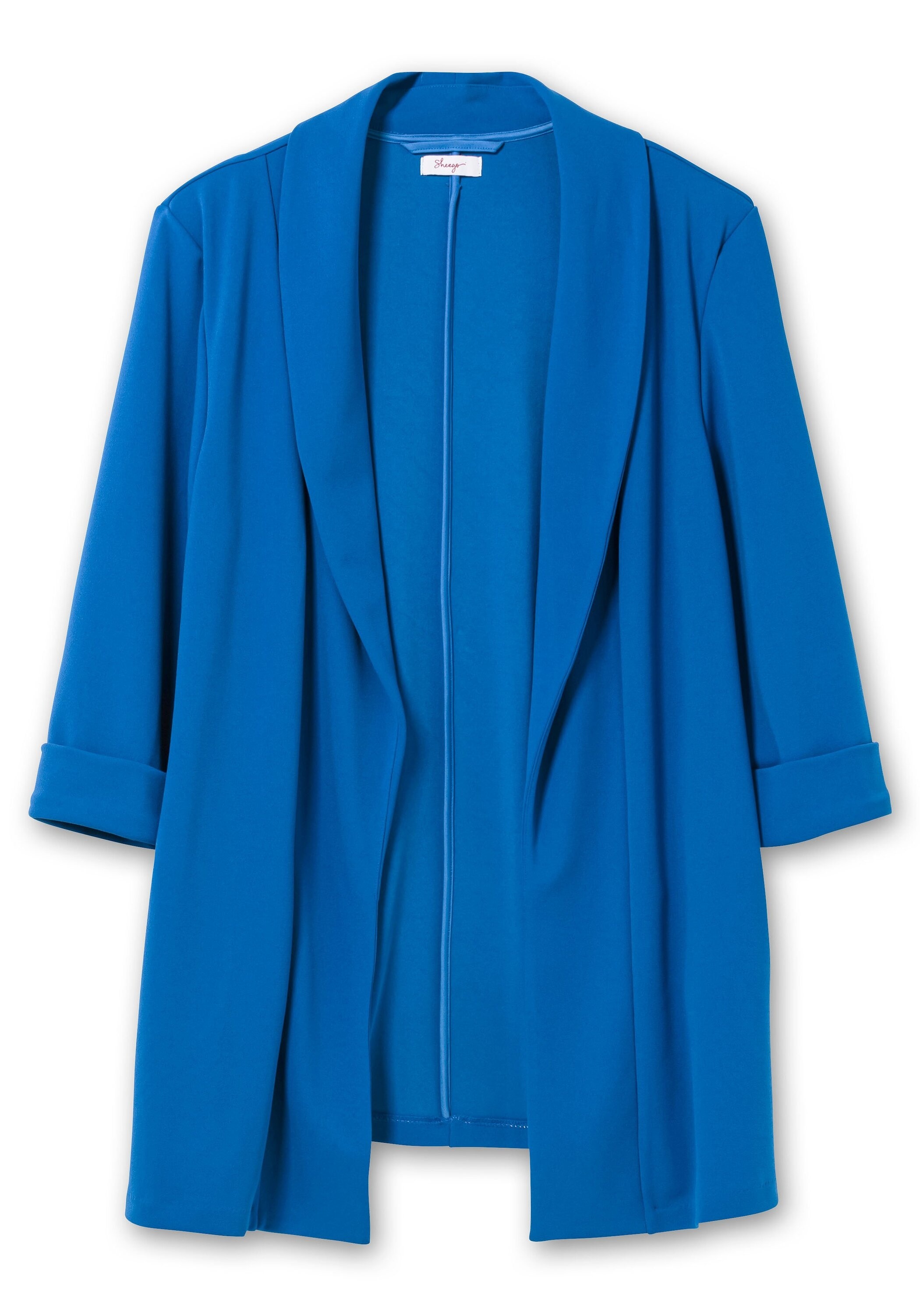 Sheego Longblazer »Langer Blazer mit Schalkragen und 3/4-Ärmeln«