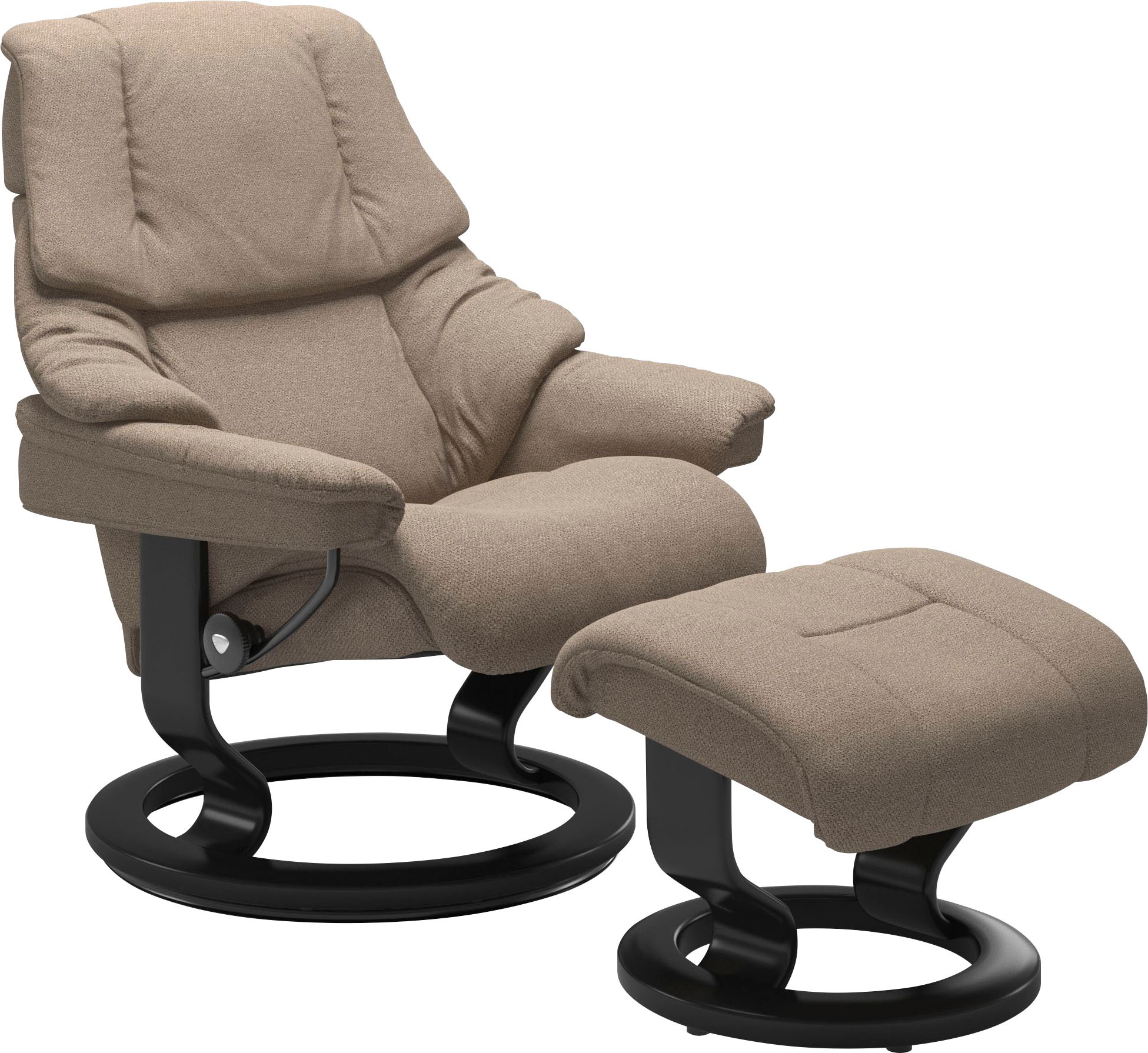 Stressless® Relaxsessel »Reno«, mit Classic Base, Größe S, M & L, Gestell Schwarz