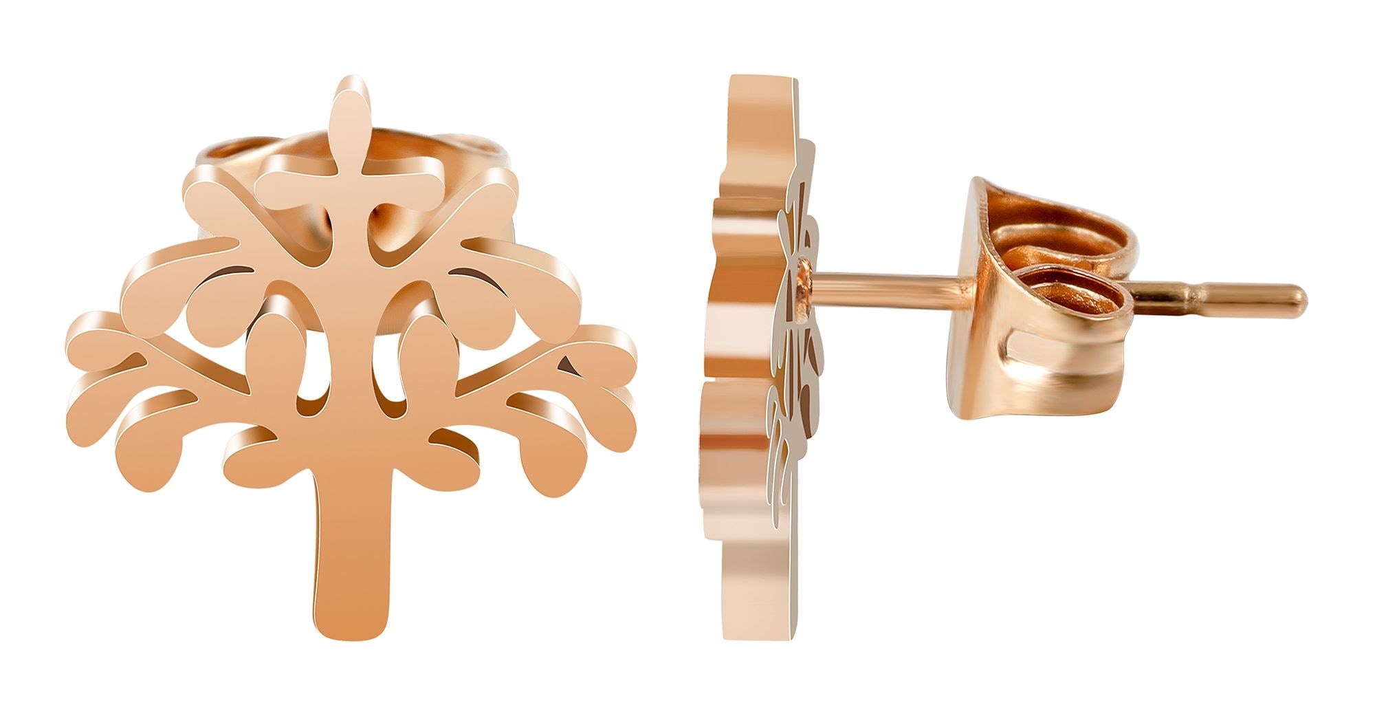 Adelia´s Paar Ohrstecker »Damen Ohrringe ¿ Ohrstecker aus Edelstahl«