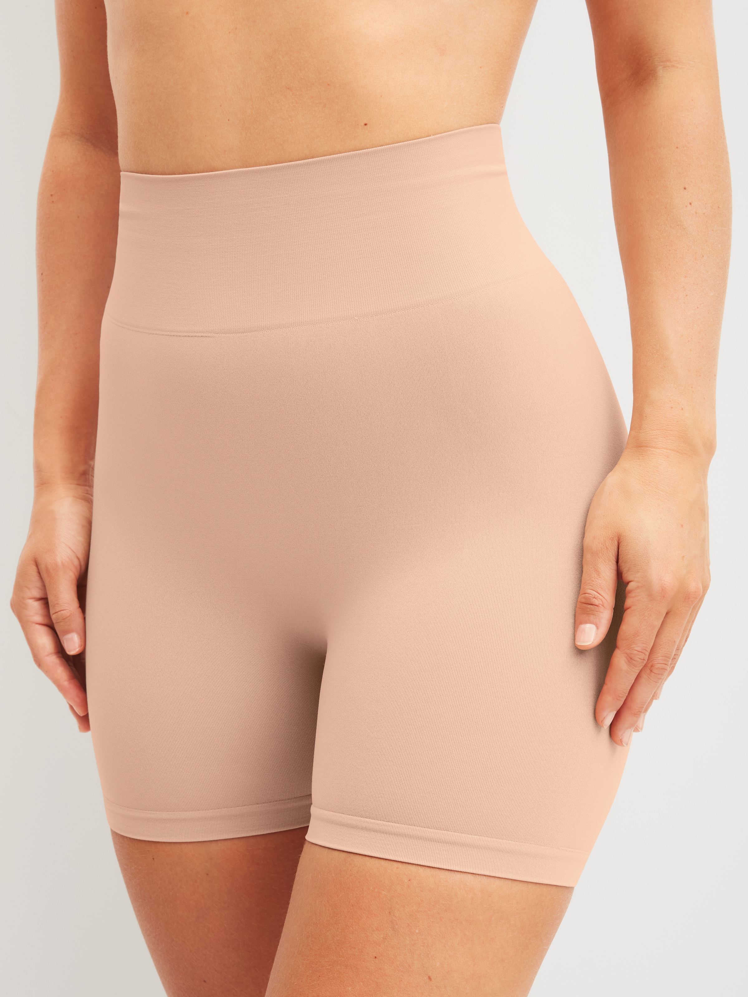 CALIDA Lange Unterhose »Seamless Shape« mit hohem Bund und flachem Abschluss