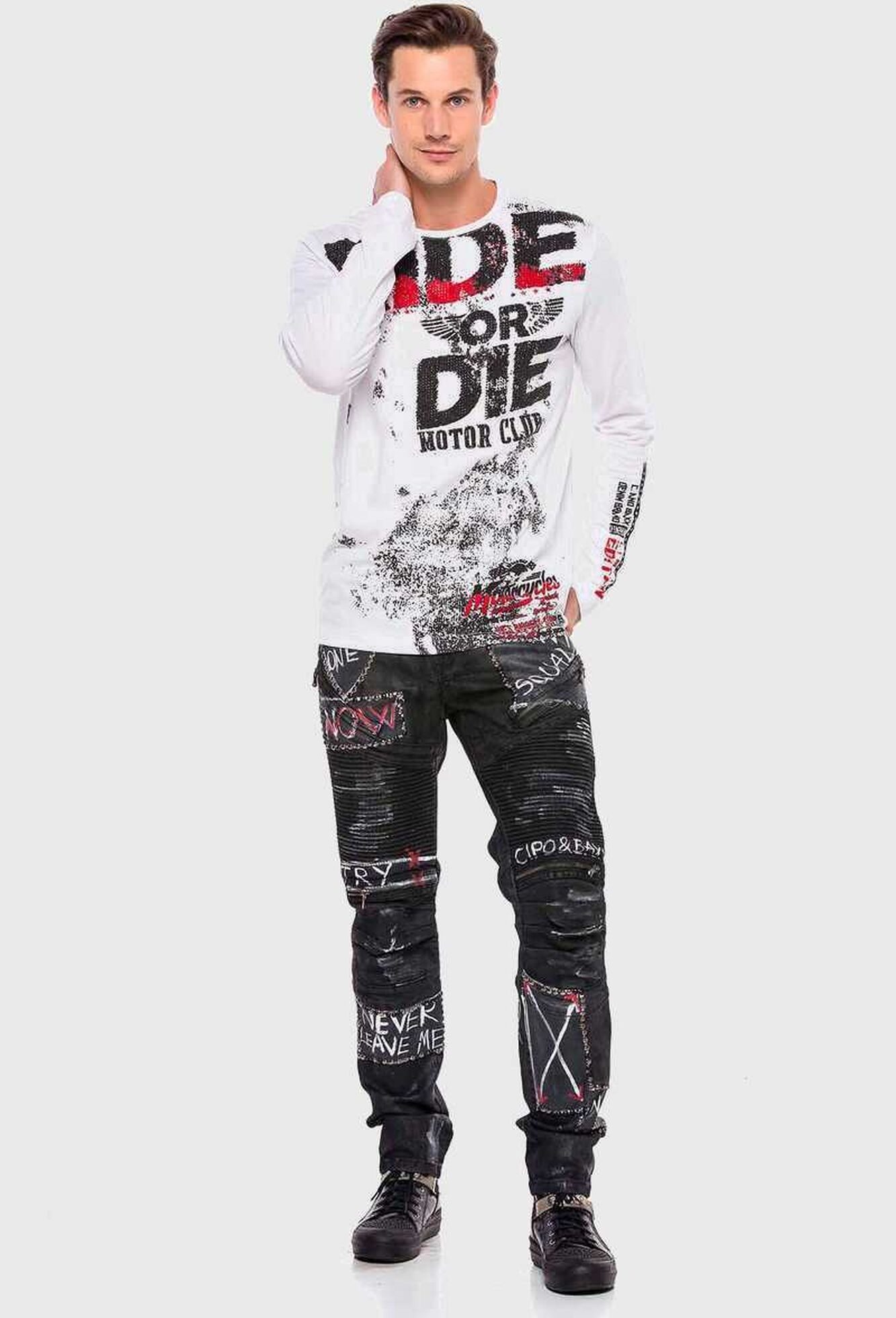 Cipo & Baxx 5-Pocket-Jeans »Cipo & Baxx Jeans« im trendigen Design
