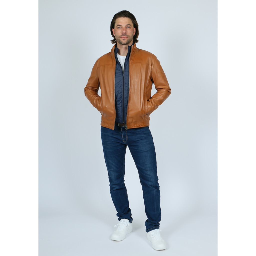 Freaky Nation Lederjacke »Business Man«