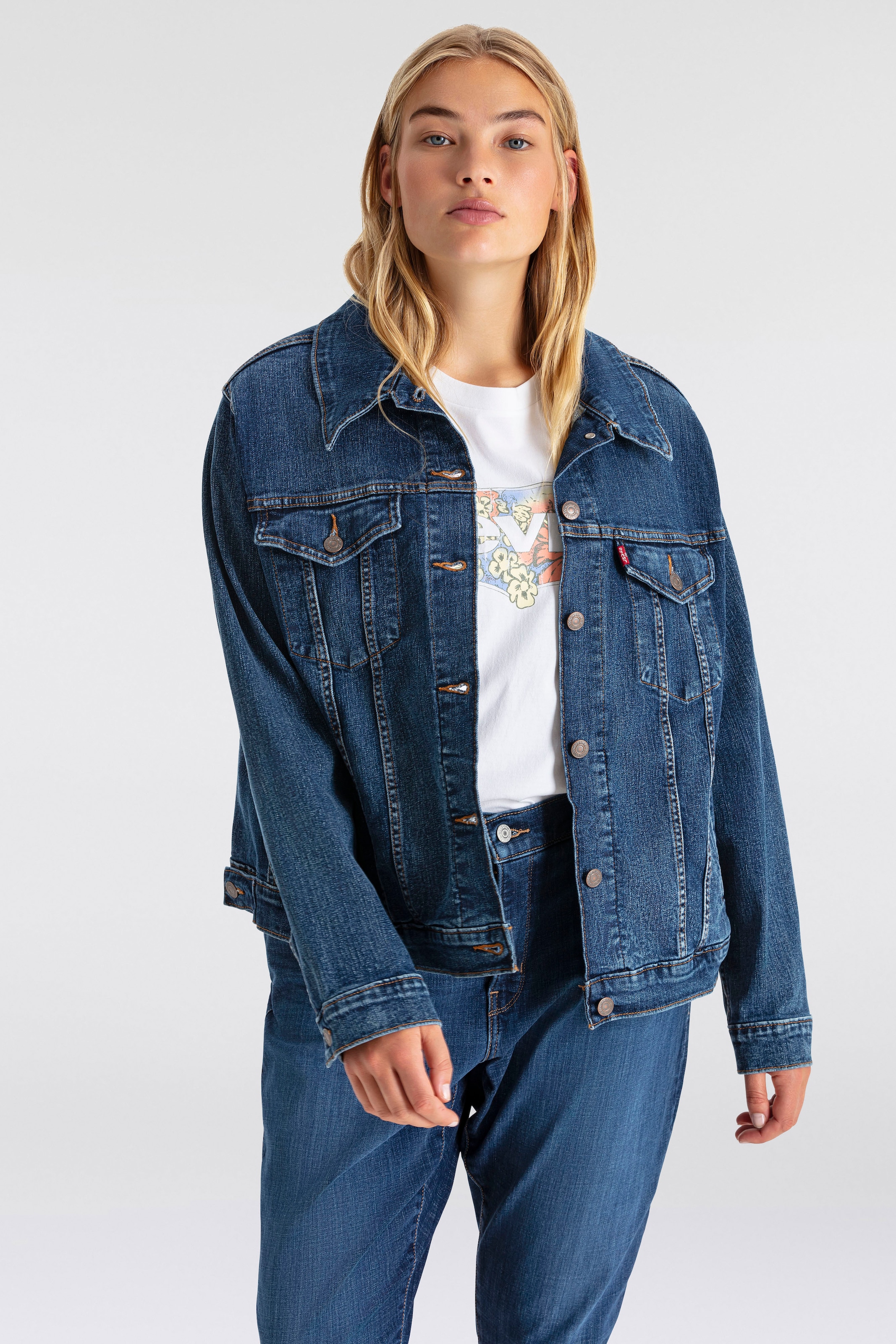 Levi's® Plus Jeansjacke