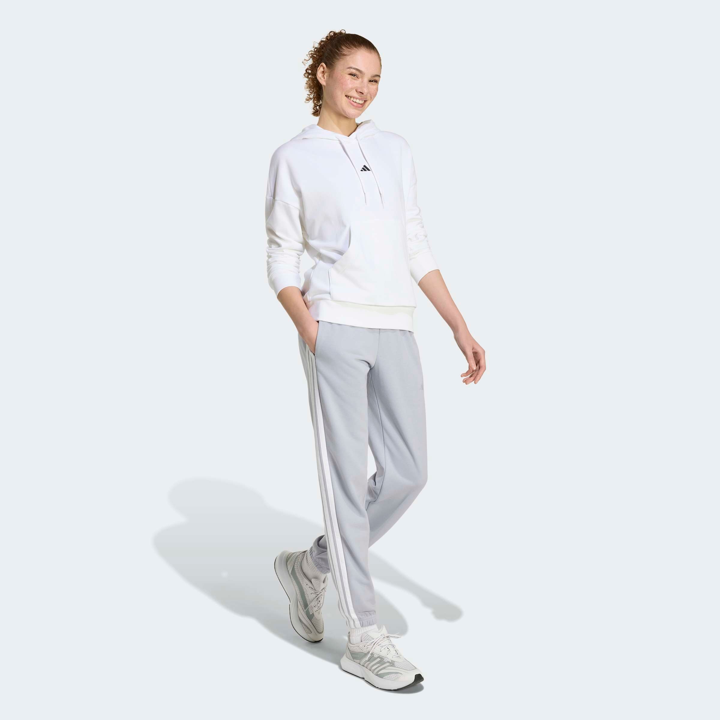 adidas Sportswear Sporthose »W 3S FT CF PT«  Reguläre Passform, mittelhoher Bund, weiches French Terry Material
