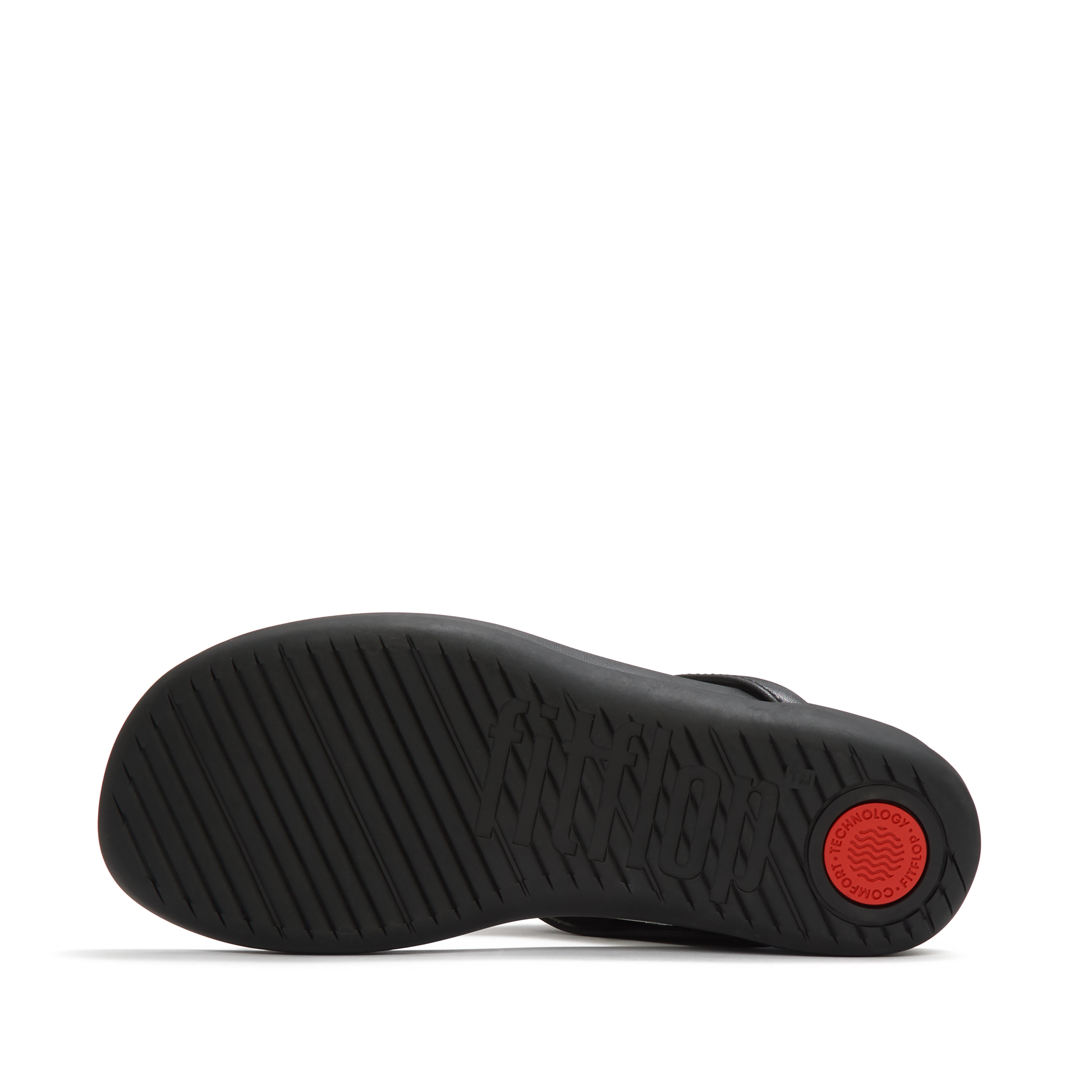 Fitflop Zehentrenner »SOLAY GLOSSY-DISC TOE-POST SANDALS«  Dianette, Sommerschuh mit Metallic Detail