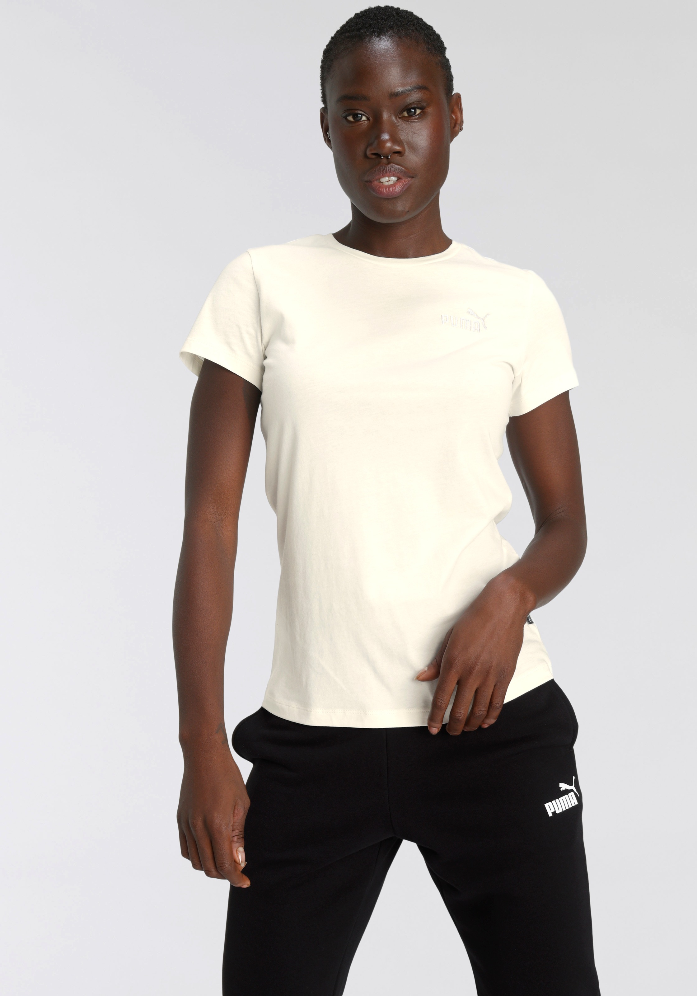 PUMA T-Shirt »ESS+ Embroidery Tee«