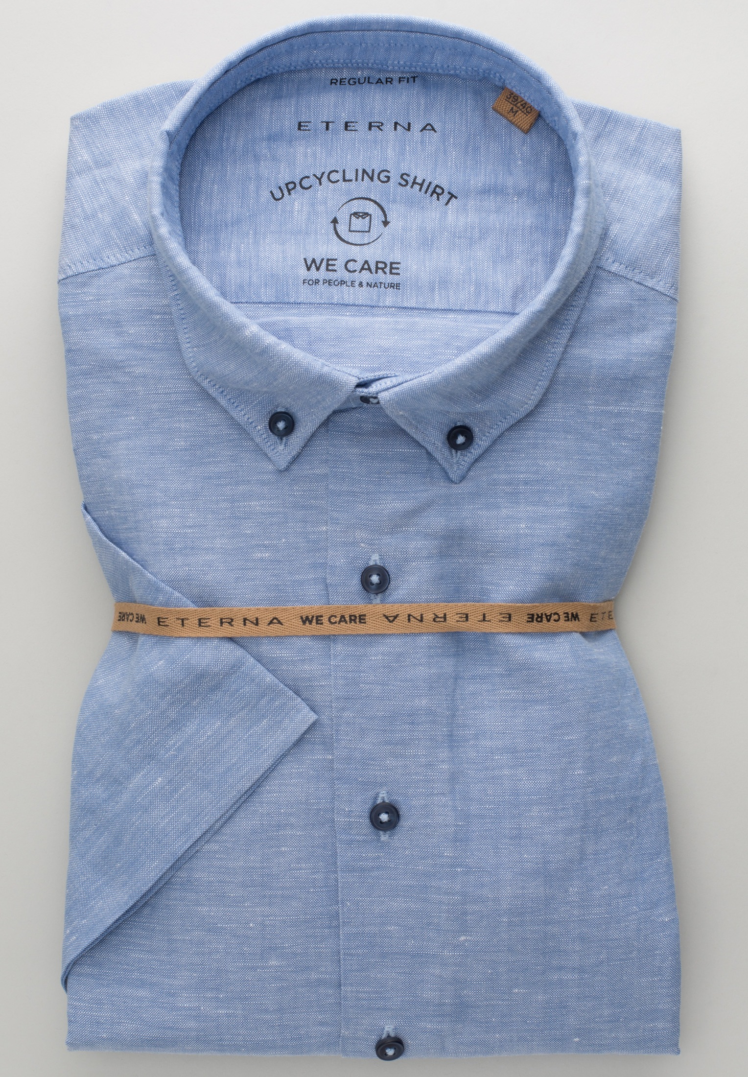 Eterna Kurzarmhemd »REGULAR FIT« EASY IRON (bügelleicht)