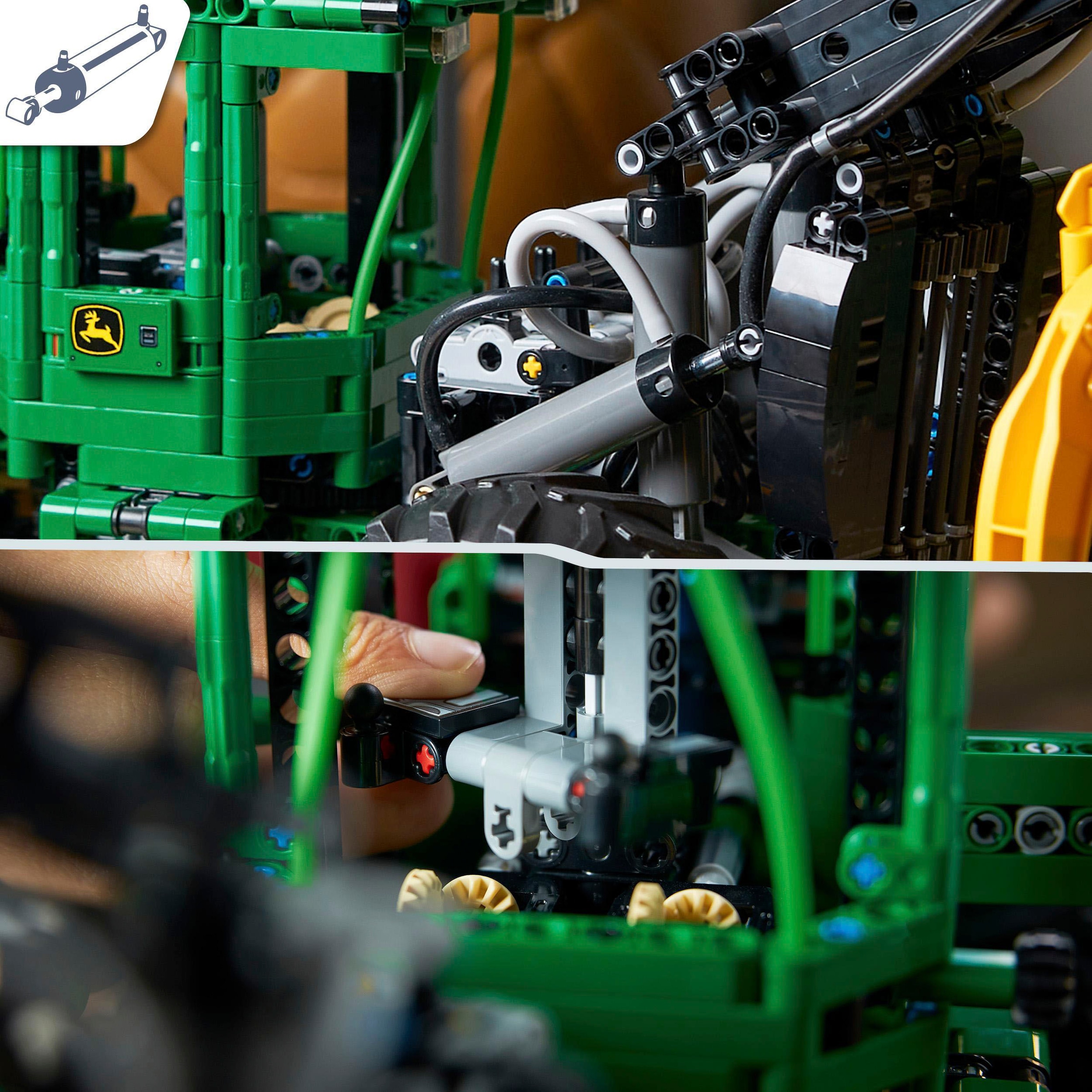 LEGO® Konstruktionsspielsteine »John Deere 948L-II Skidder (42157), LEGO® Technic«, (1492 St.), Made in Europe