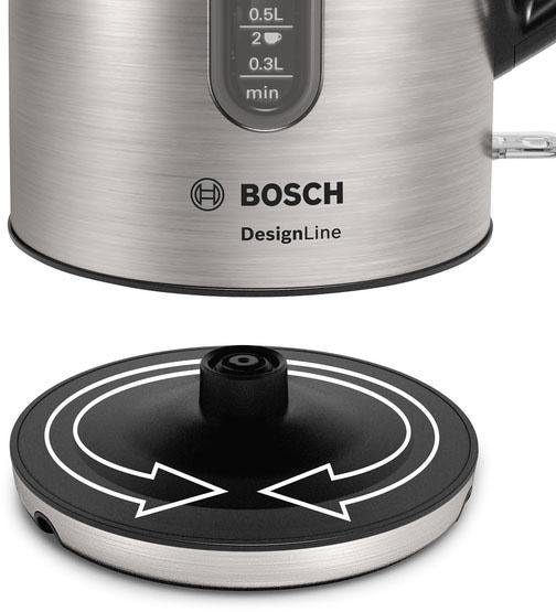 BOSCH Wasserkocher »TWK4P440 DesignLine«, 1,7 l, 2400 W