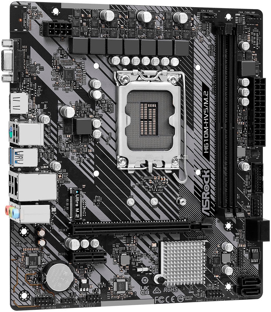 Asrock Mainboard »H610M-HVS/M.2 R2.0«