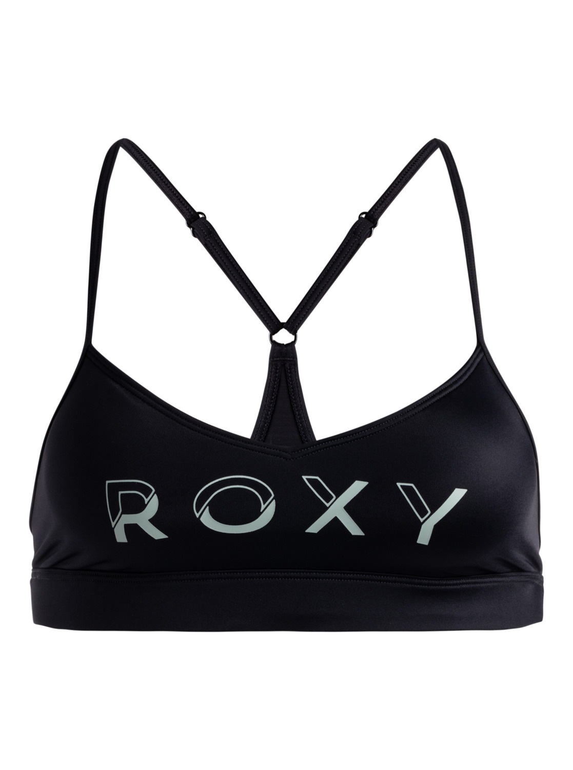 Roxy Damen Bandeau-Bikini-Top »Active« in grau, Größe Cup B