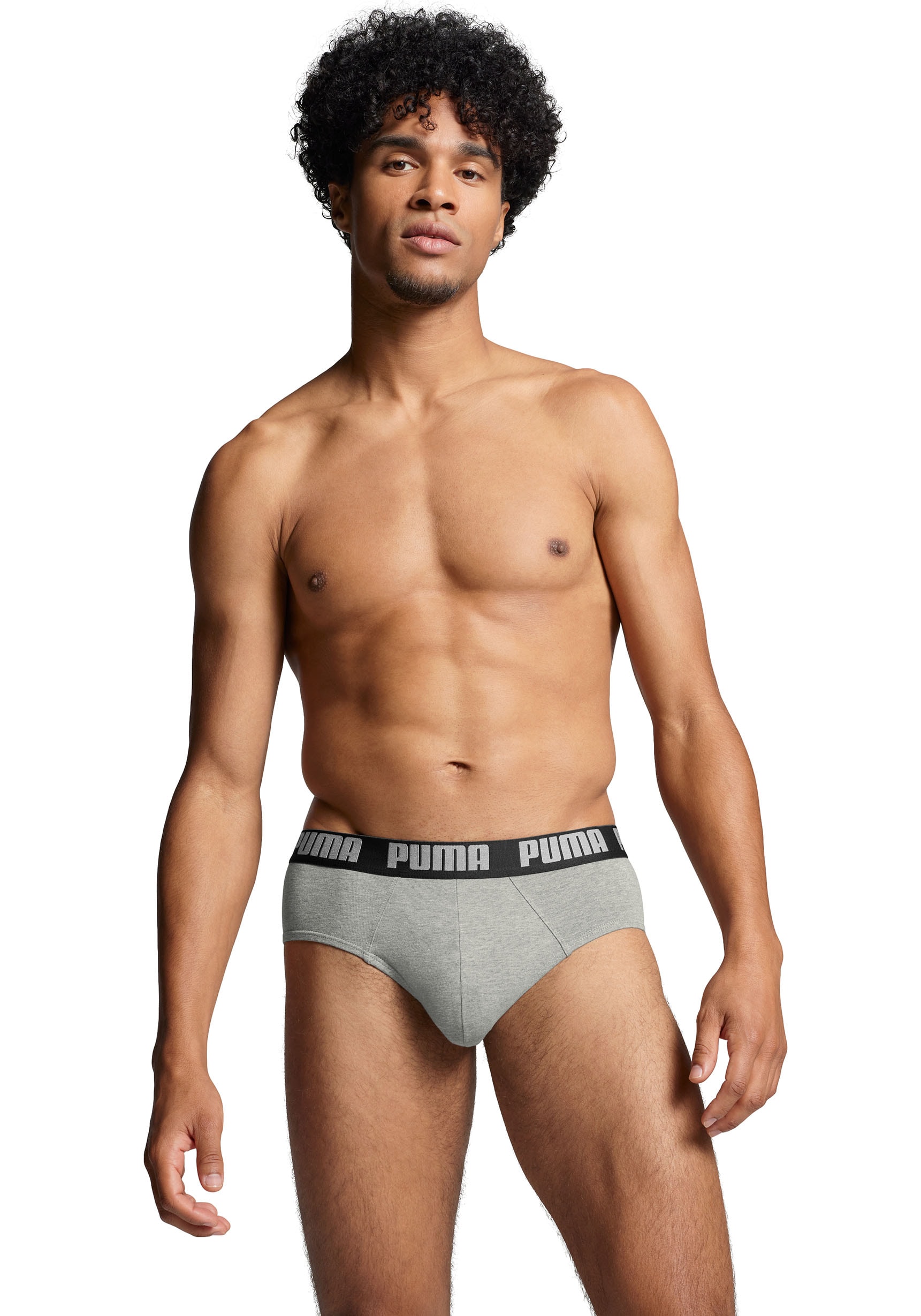 PUMA Slip, (Packung, 2er-Pack), mit breitem Logobund