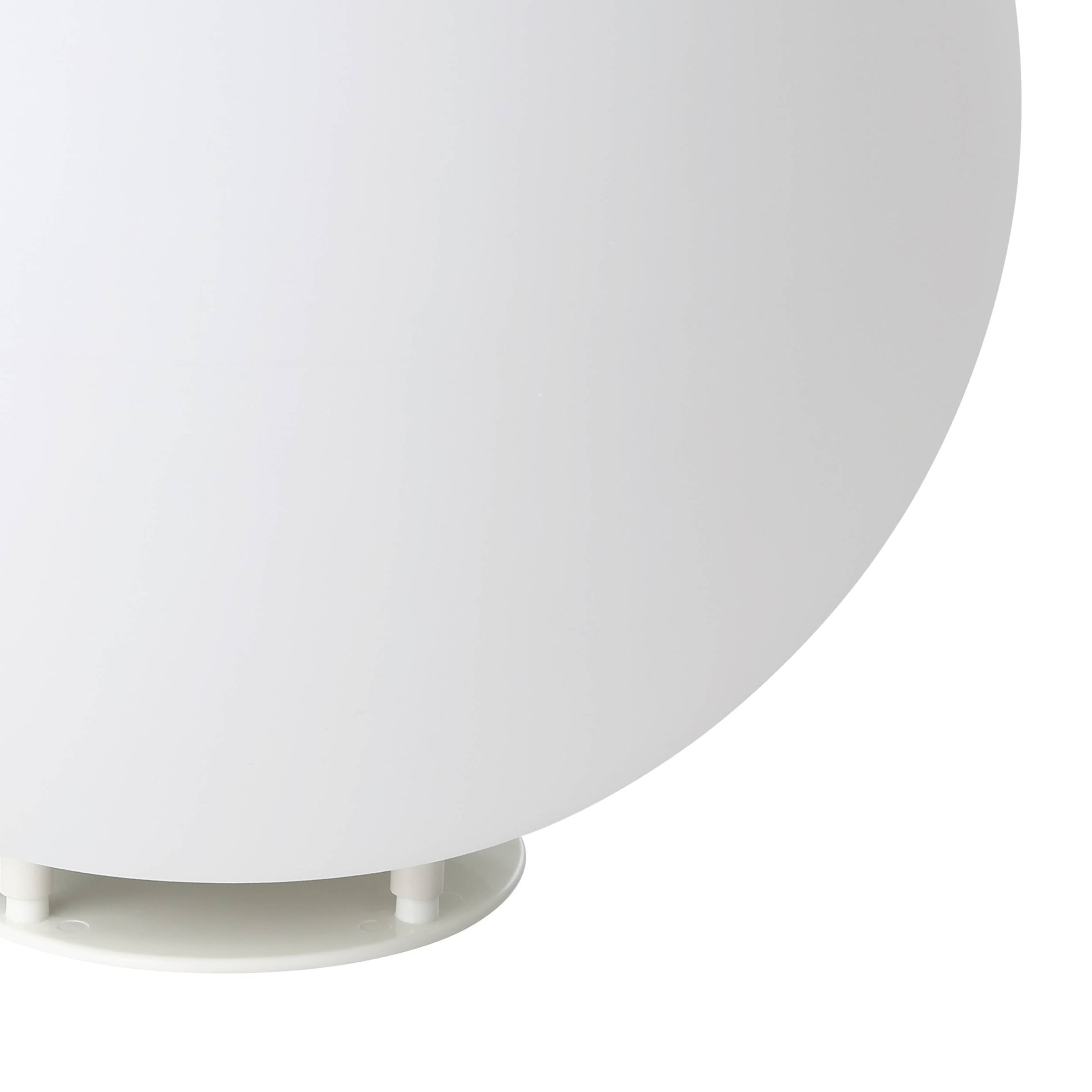 EGLO Kugelleuchte »Monterolo Garten Kugel, Außenleuchte, Kunststoff, E27, IP65« E27 1 Stk. Kugelleuchte - weiß - 1X40W exkl.