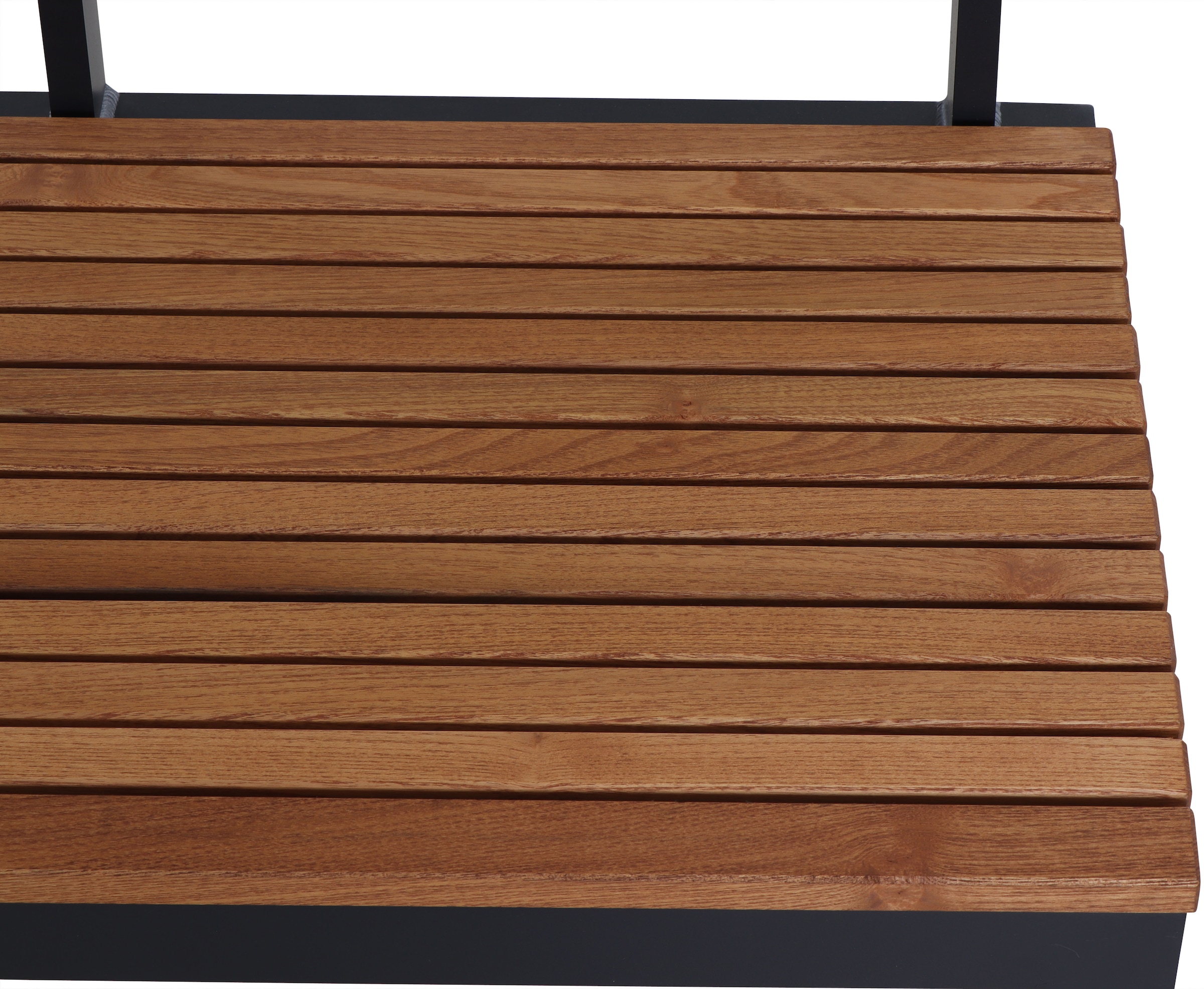 Siena Garden Gartenbank »Bozen 3er Aluminiumgestell anthrazit Robininenholz« Flächen aus Robinienholz FSC® 100%