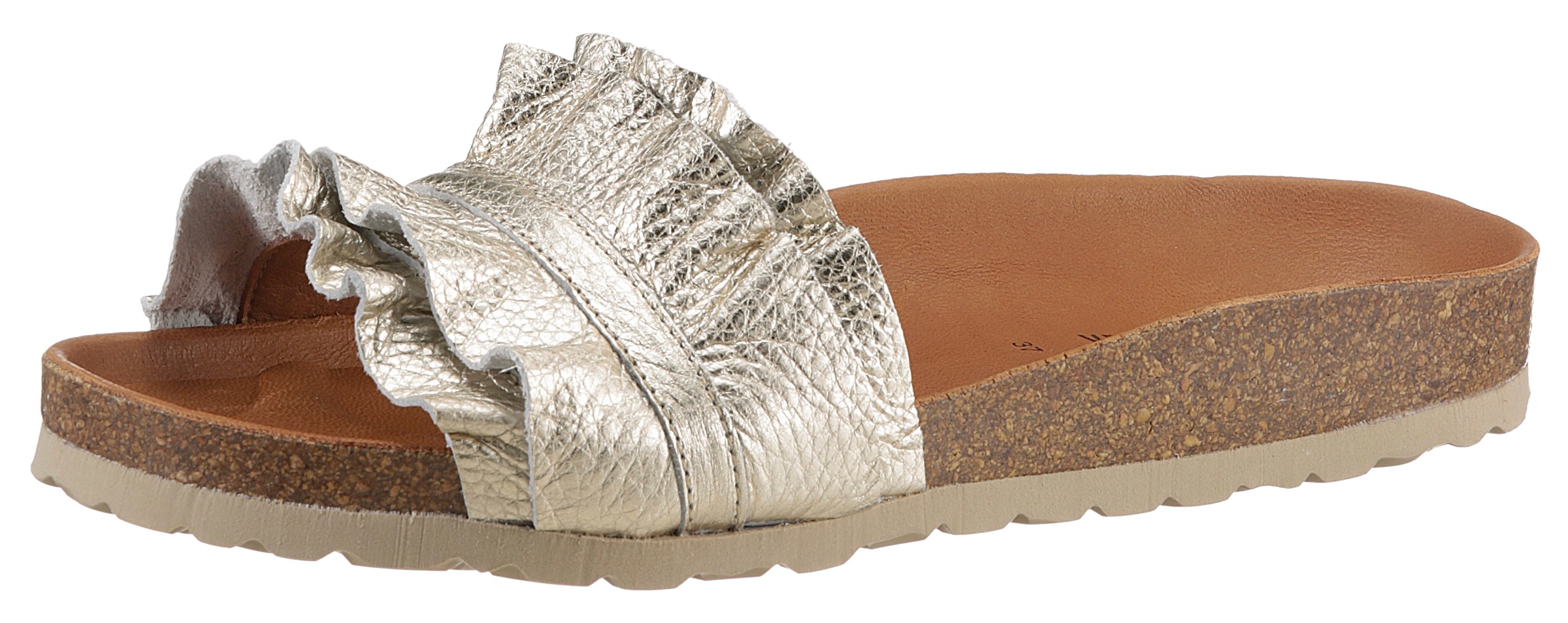 VERBENAS Pantolette »Rocio Roda«, in aktueller Metallic-Optik kaufen