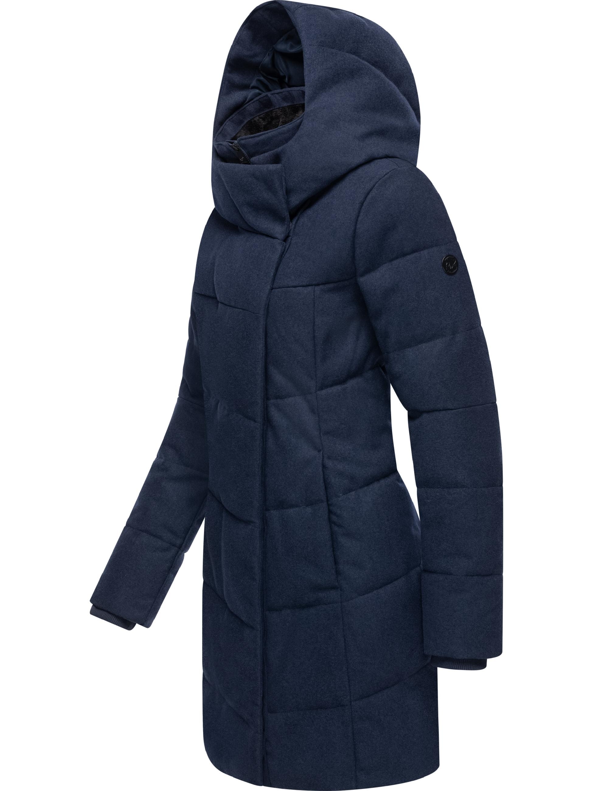 Ragwear Wintermantel »Wintermantel Pavla Coat«, stylischer Damen Steppmantel in Woll-Optik