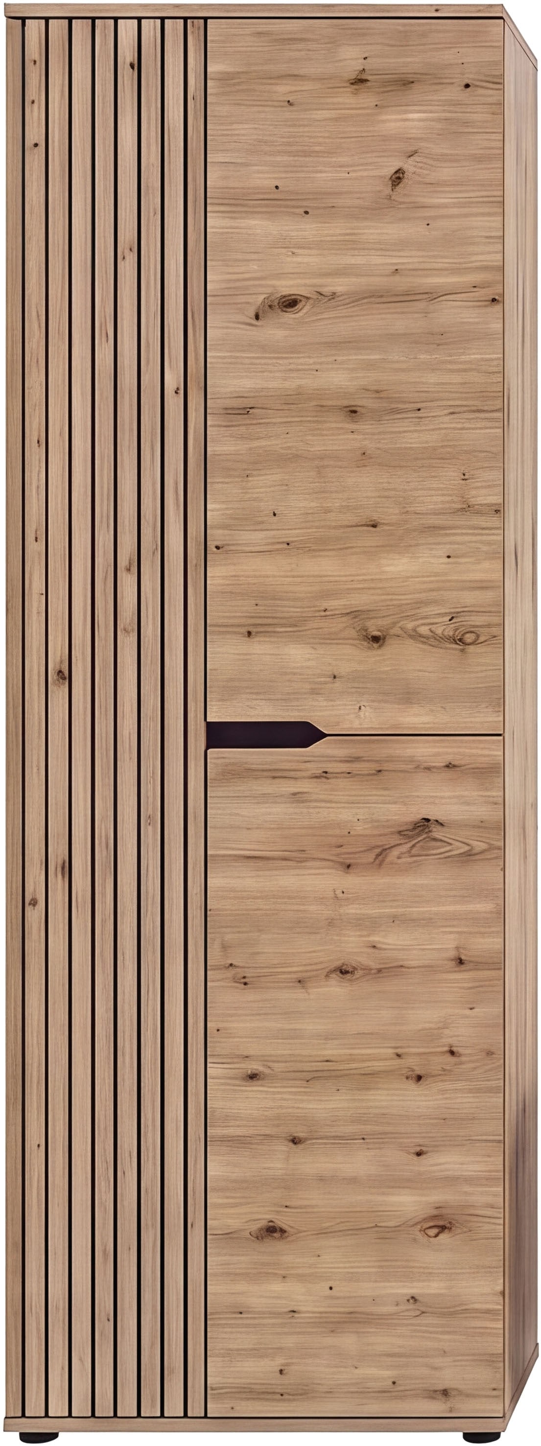 OTTO home Garderobenschrank »FJELL, Breite 65cm, 2 Türen, 4 Einlegeböden, 6 Fächer, 1 Kleiderstange« Kleiderschrank, Schrank, Dielenschrank, Flurschrank, Mehrzweckschrank