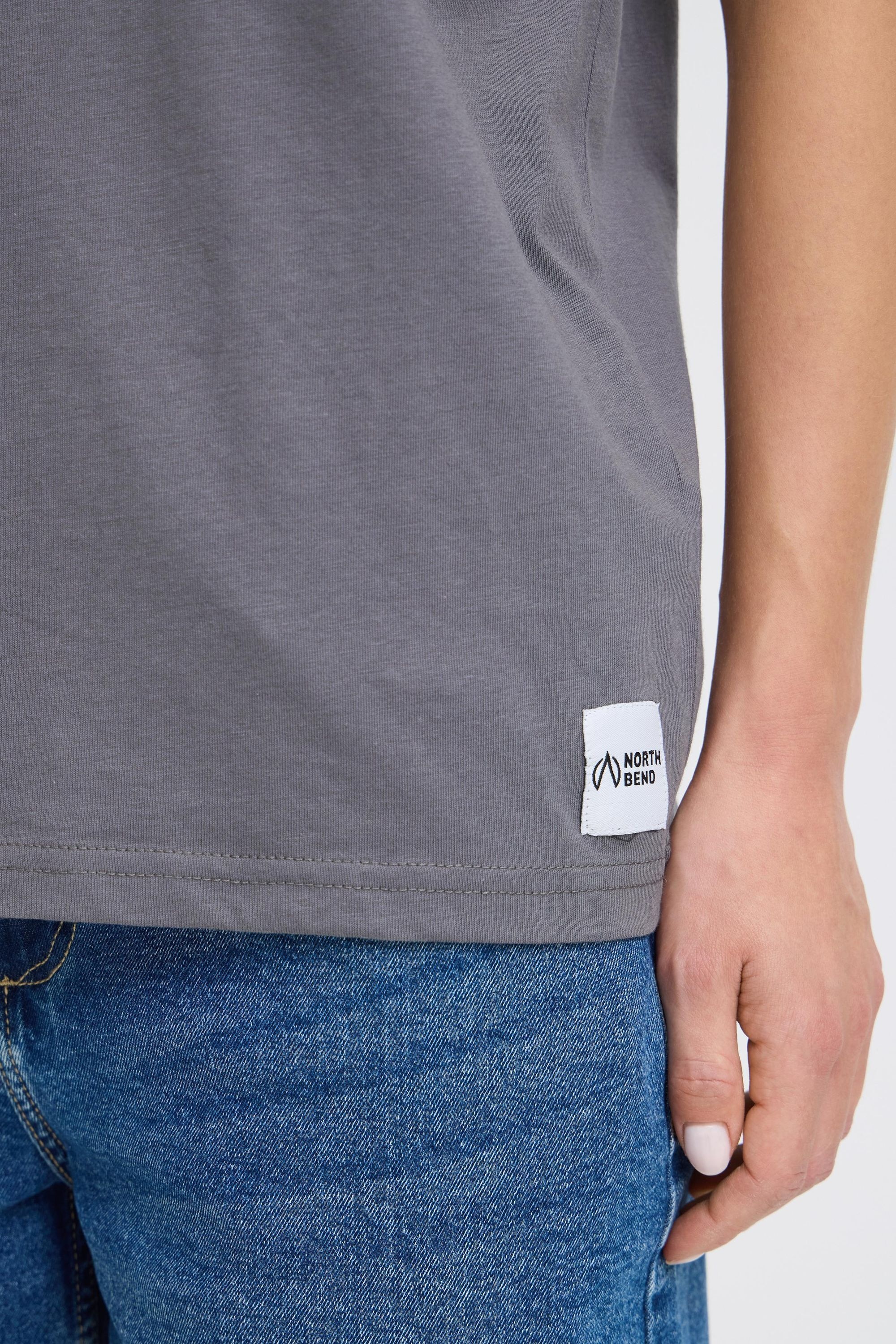 North Bend Rundhalsshirt »Rundhalsshirt NBCash«