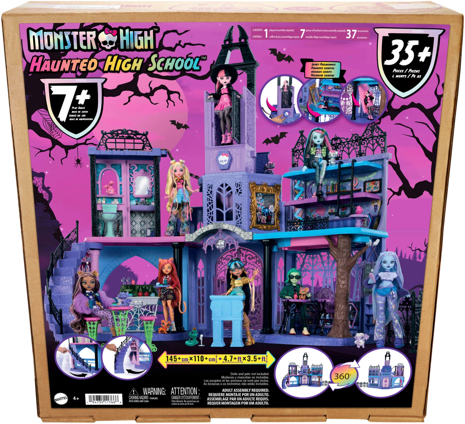 MonsterHigh™ Puppenhaus »Monster High Haunted High School-Puppenhaus«