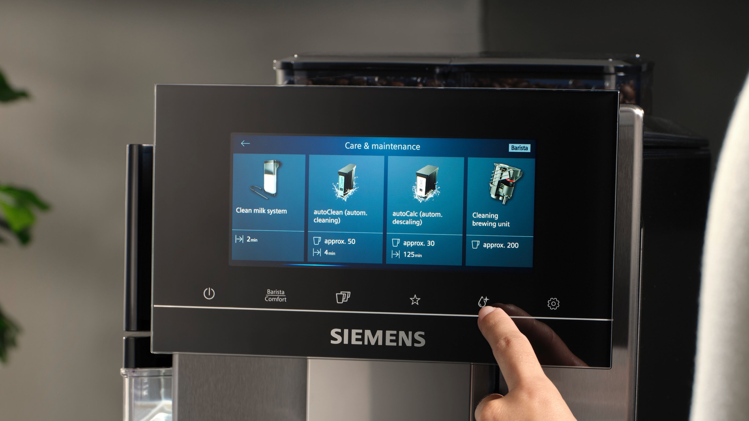 SIEMENS Entkalker »TZ800Z3, Reinigungs- und Entkalkungskartusche«, optimiert für autom. Reinigung und Entkalkung des EQ900 plus