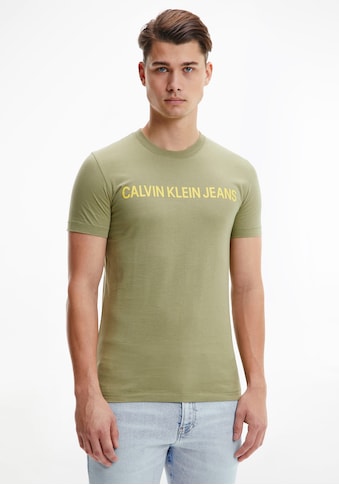 Calvin Klein Jeans T-Shirt »INSTITUTIONAL LOGO SLIM TEE« kaufen
