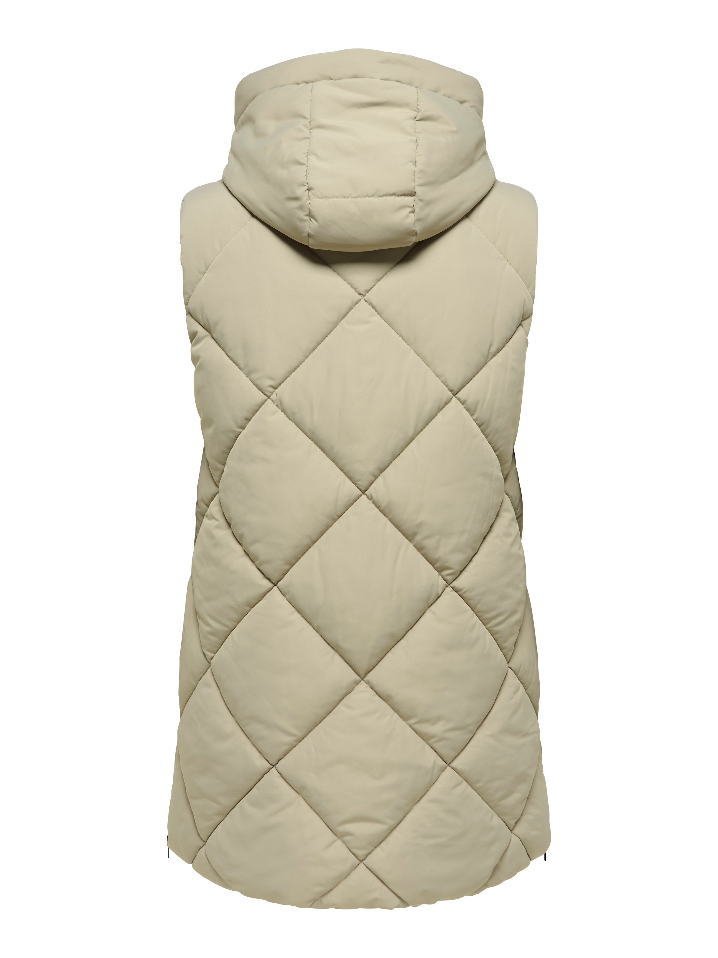 ONLY CARMAKOMA Steppweste »CARMAGGI HOOD WAISTCOAT OTW« Kunstfaser, normal geschnitten