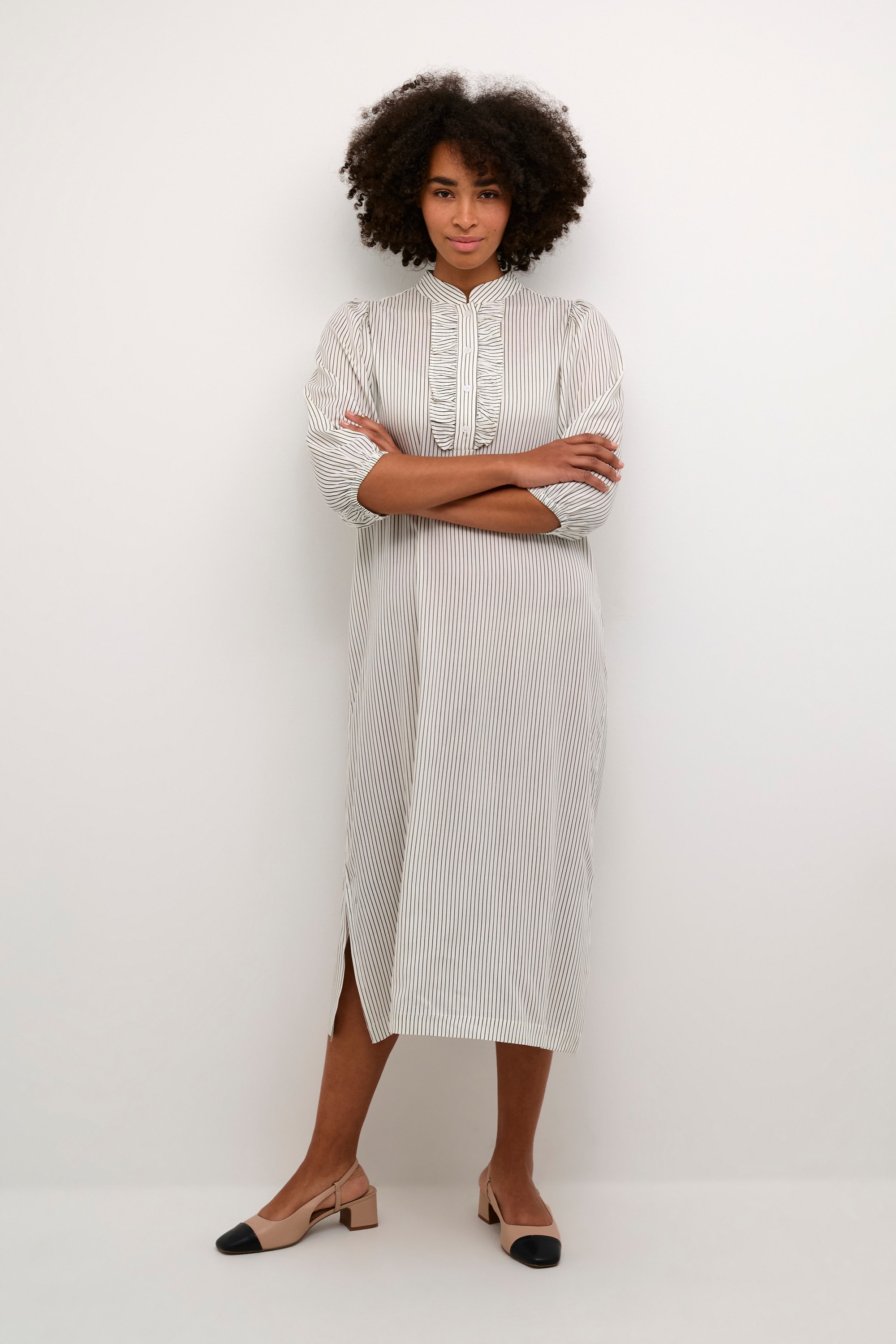 KAFFE Midikleid »Kleid KAsidsel«