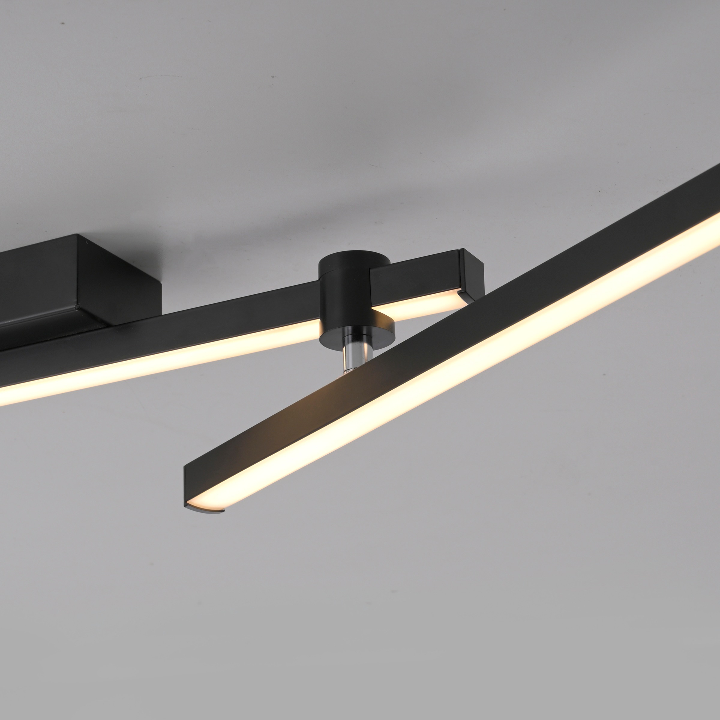 SCHÖNER WOHNEN-Kollektion LED Deckenleuchte »STRAIGHT« LED-Board 1 Stk. Warmweiß SCHÖNER WOHNEN Kollektion, drehbar
