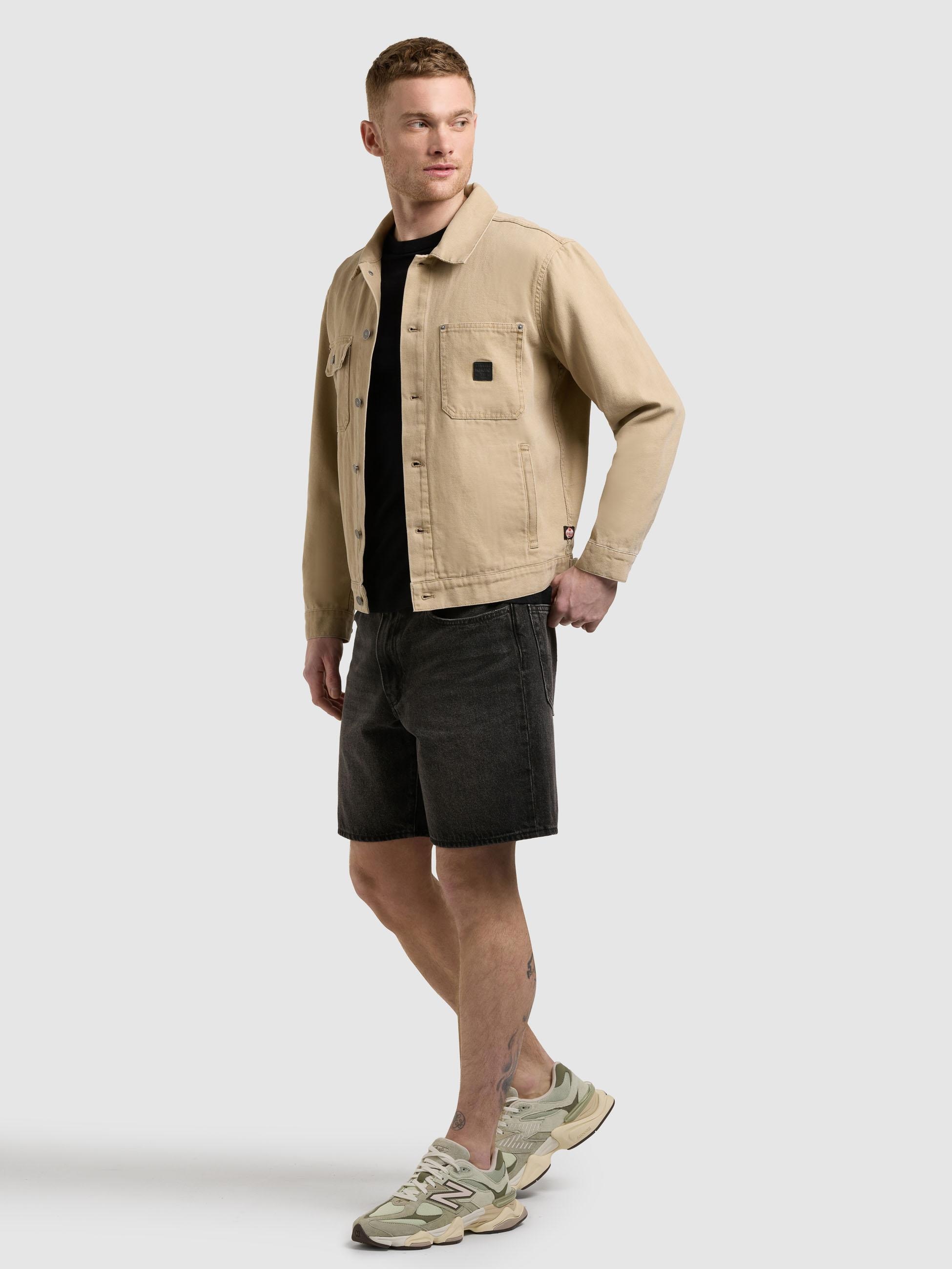 khujo Jeansjacke »Jeansjacke Ronny« ohne Kapuze Herren Denim-Jacke mit Brusttaschen