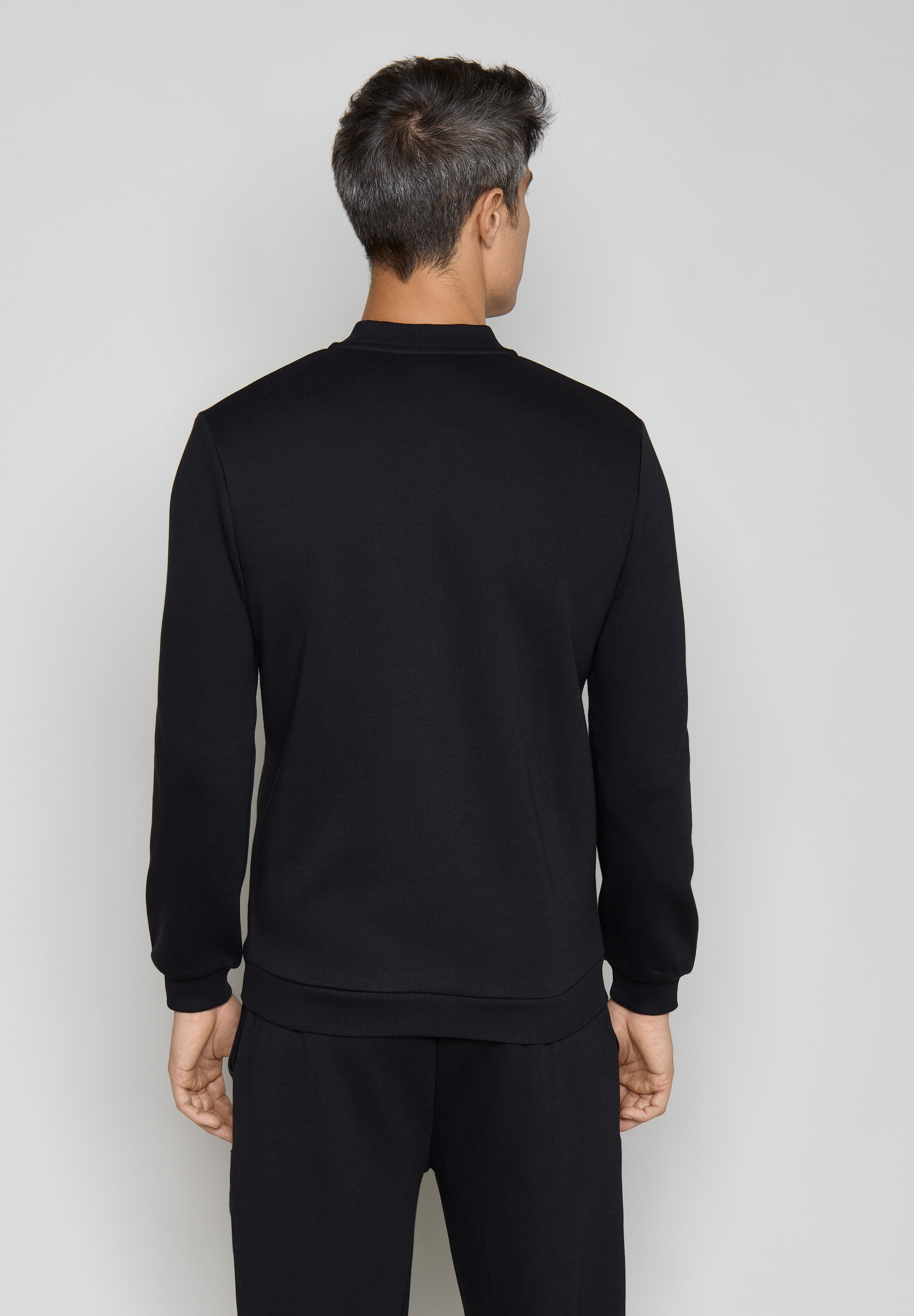 JOOP! Sweatjacke »Mix & Match (Dynamic Interlock)« für Homewear, aus Baumwollmischung, mit Reißverschluss