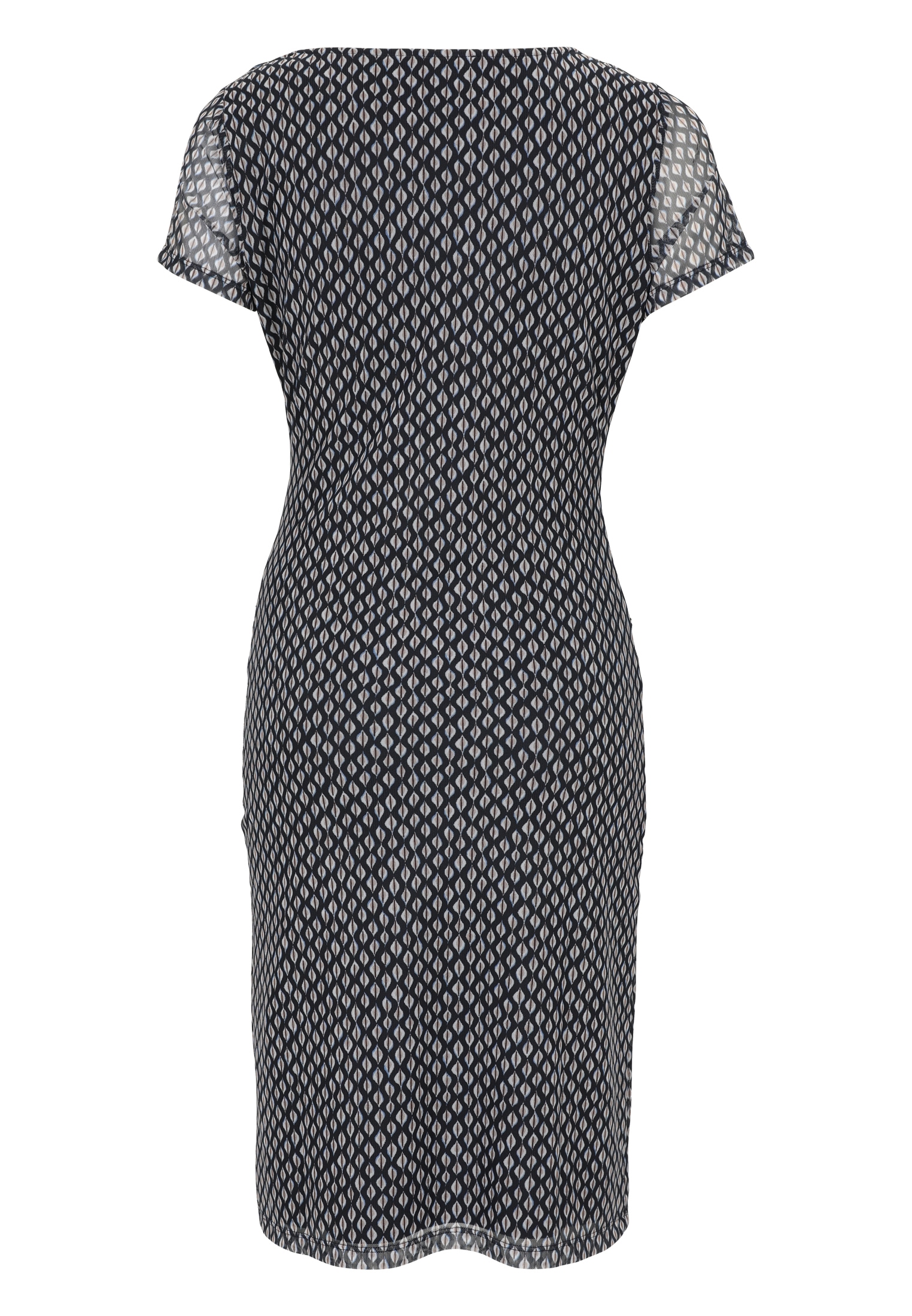 Zero Meshkleid »Mesh-Kleid mit Wasserfallausschnitt«