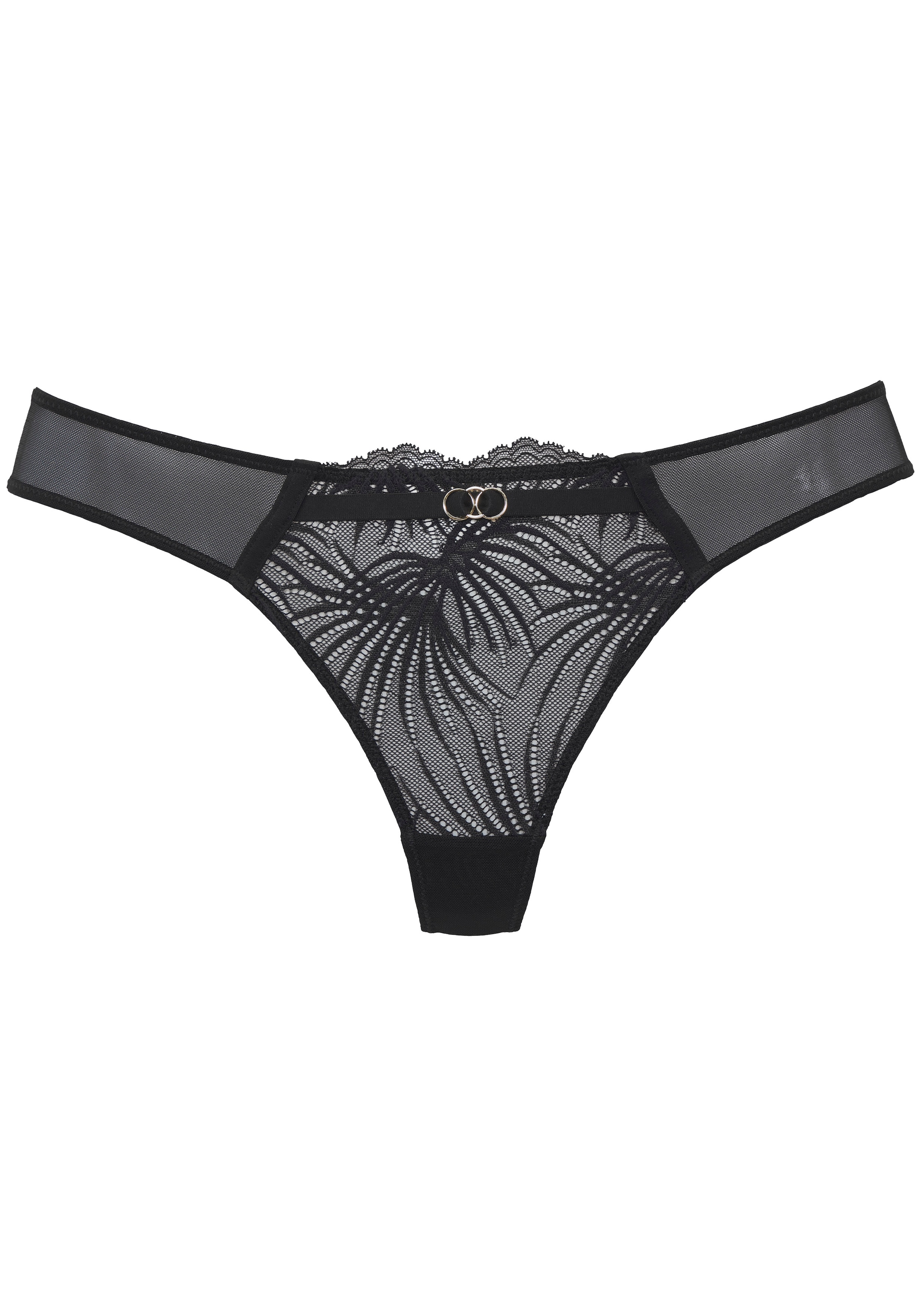 LASCANA String mit sexy Cut-Out & Ringaccessoires, sexy Dessous