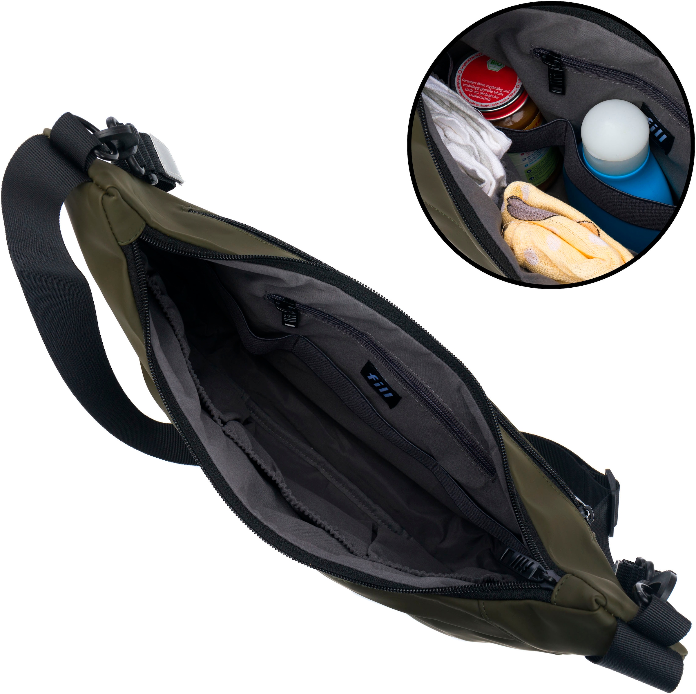 Fillikid Wickeltasche »Daybag« inklusive Flaschenhalter (isoliert)