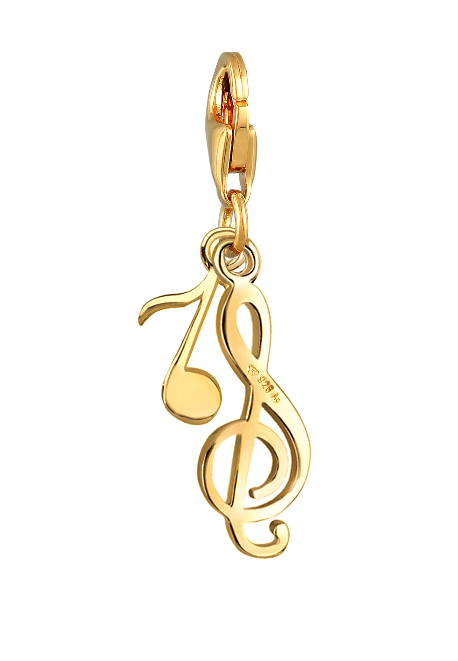 Elli Charm Medaillon »Charm Notenschlüssel Note Musik Melodie 925 Silber«