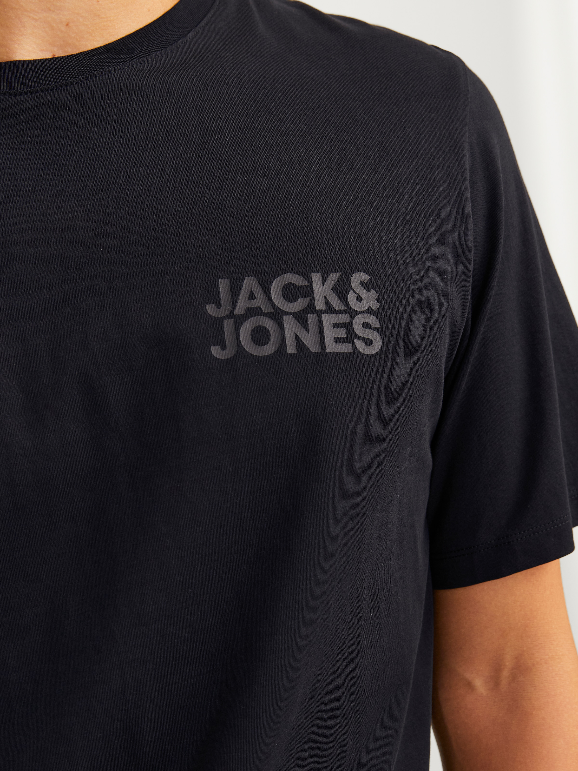 Jack & Jones Rundhalsshirt »JJECORP LOGO TEE SS«, mit Logo Print