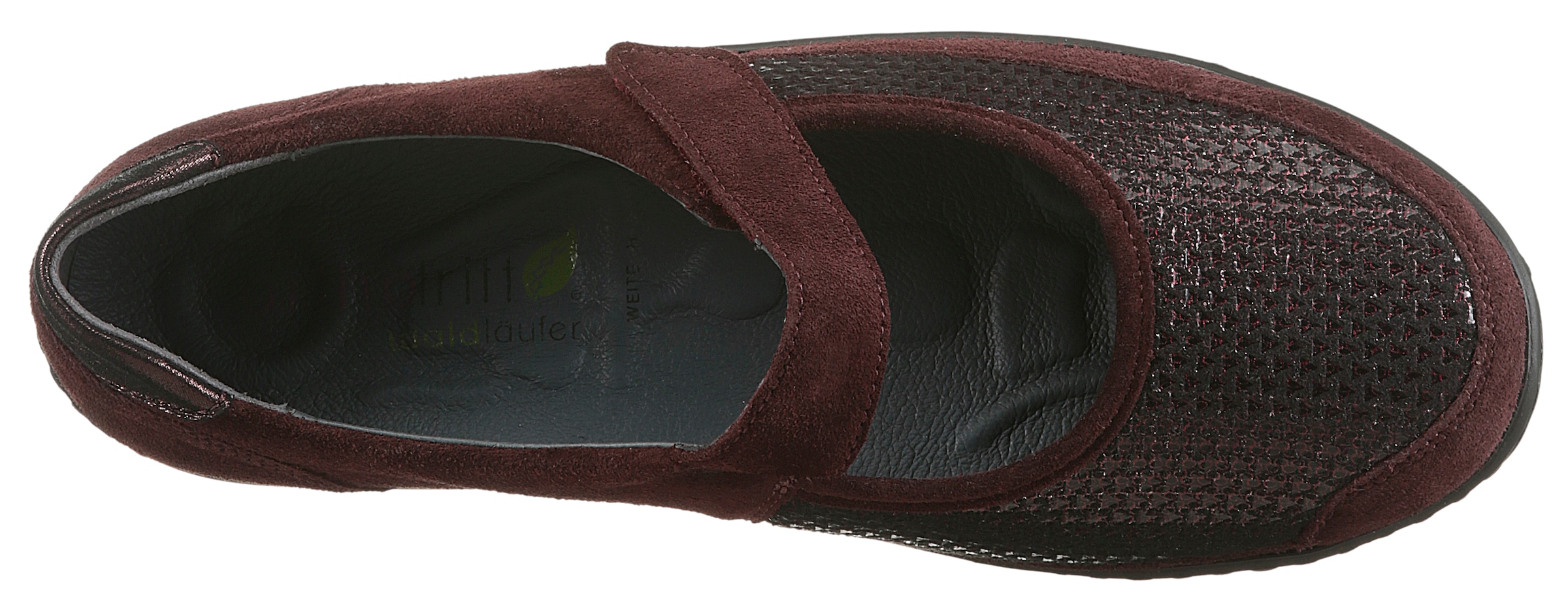 Waldläufer Riemchenballerina »HENNI-Soft«  Komfortschuh, Klettschuh, Bequemschuh in Weite H, mit Orthotritt