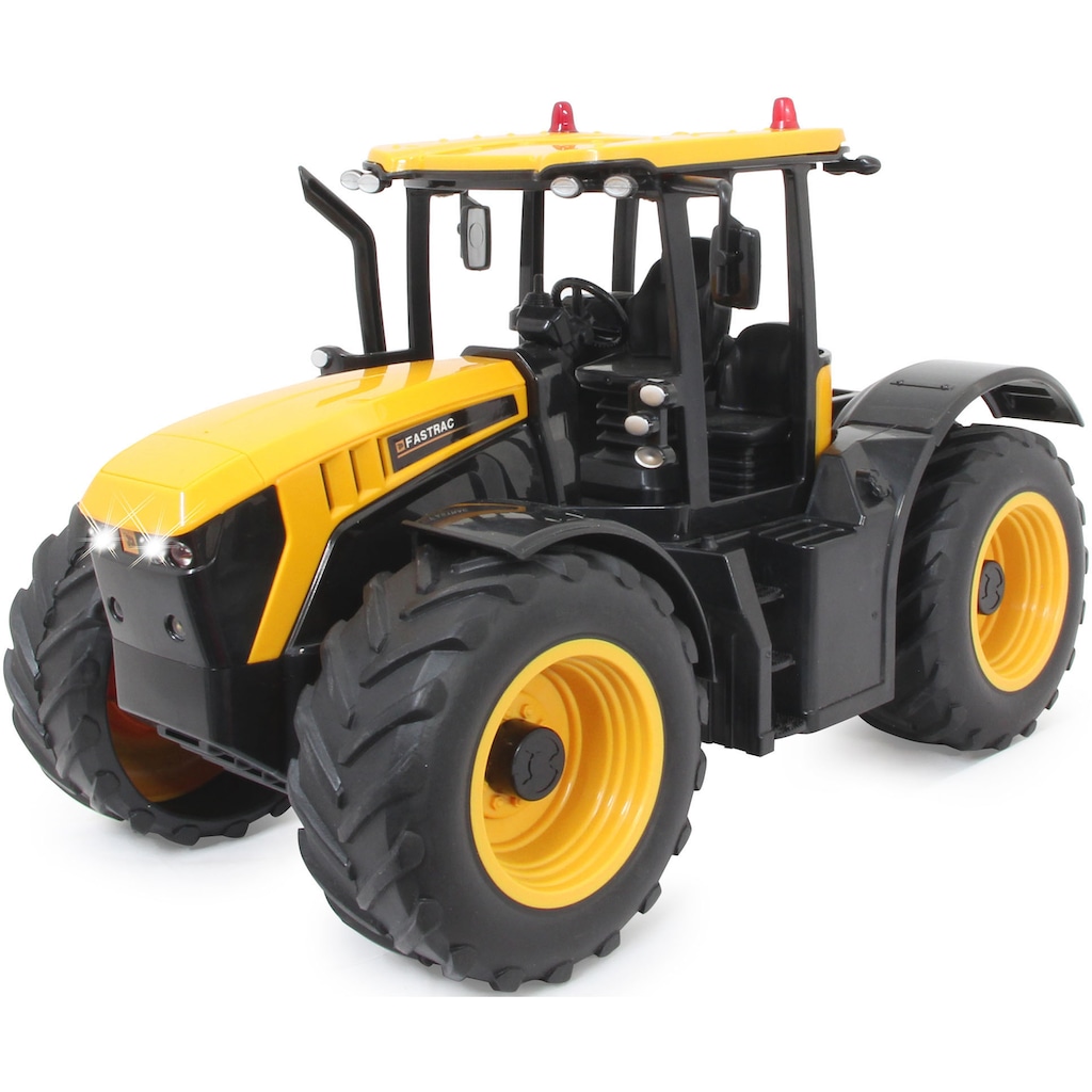 Jamara RC-Traktor »JCB Fastrac 1:16, 2,4 GHz«, mit LED Licht und Rückfahrwarnsound