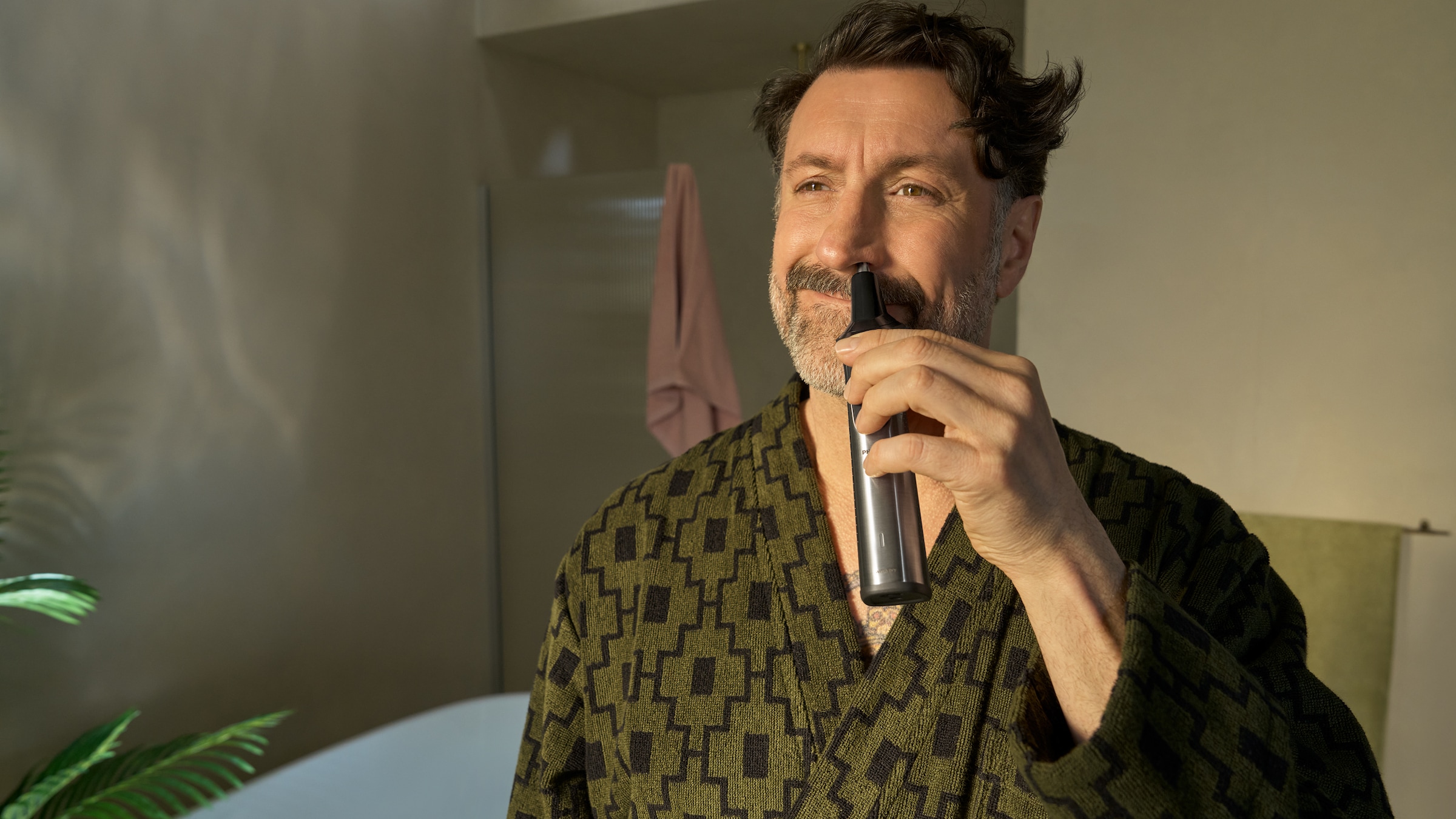 Philips Multifunktionstrimmer »Series 9000 MG9557/15«, 20 Aufsätze, 20-in-1-Trimmer für Gesicht, Körper und Kopfhaare