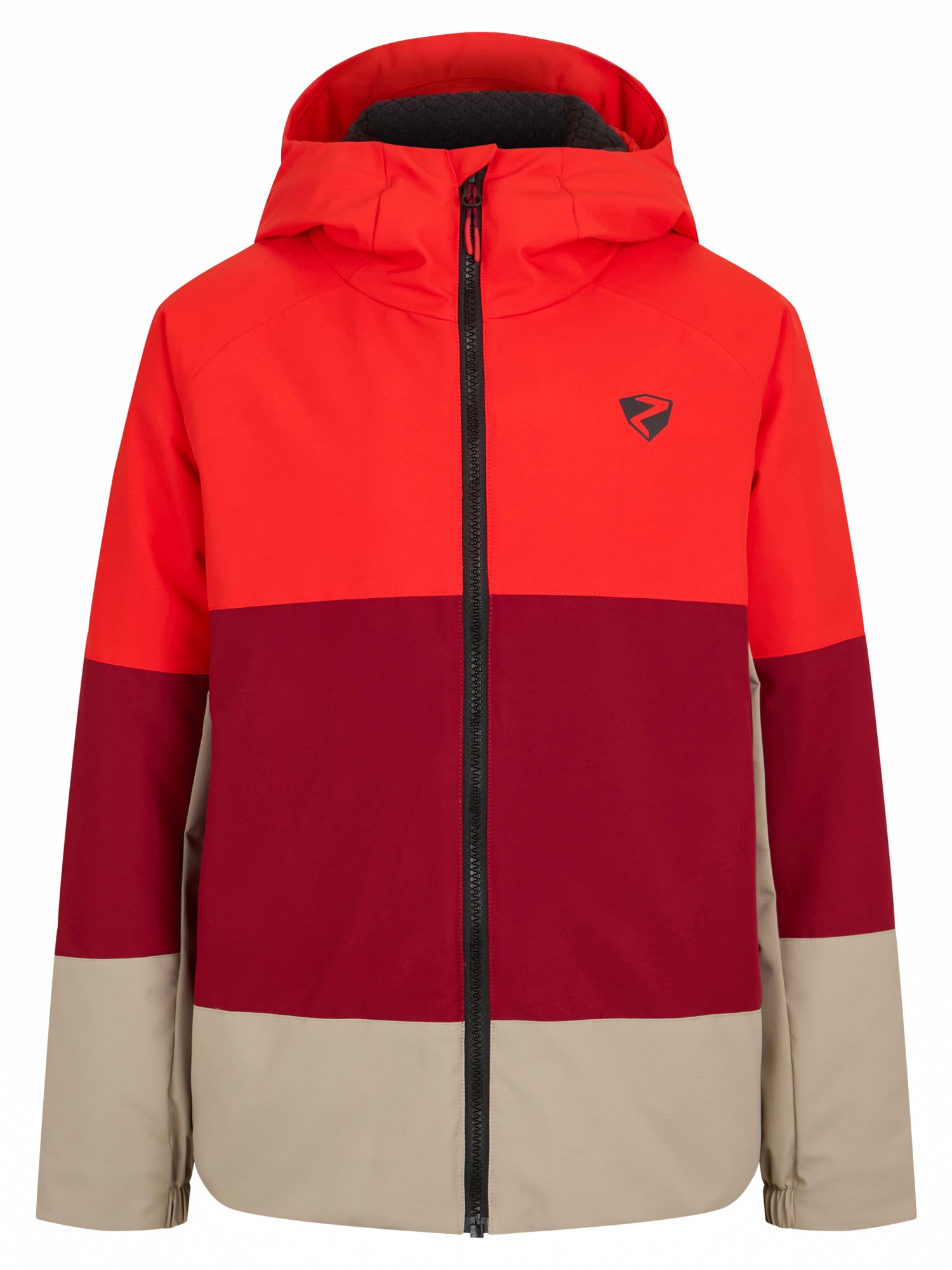 Ziener Skijacke »ARTIKO-Z AQUASHIELD® JUNIOR« wasser- u. winddicht, atmungsaktiv, warm, reflektierende Elemente