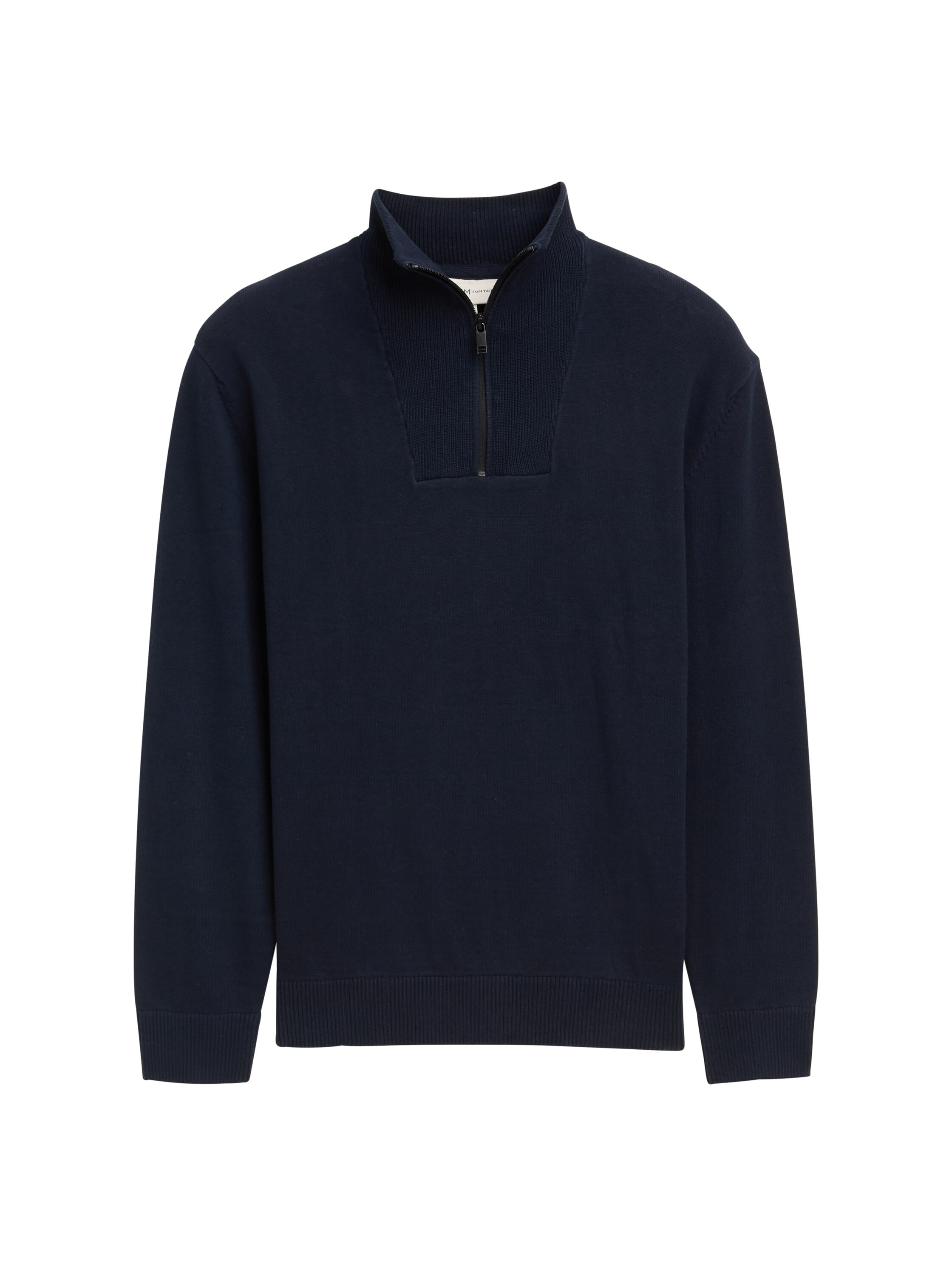 TOM TAILOR Denim Troyer, mit Rippbündchen